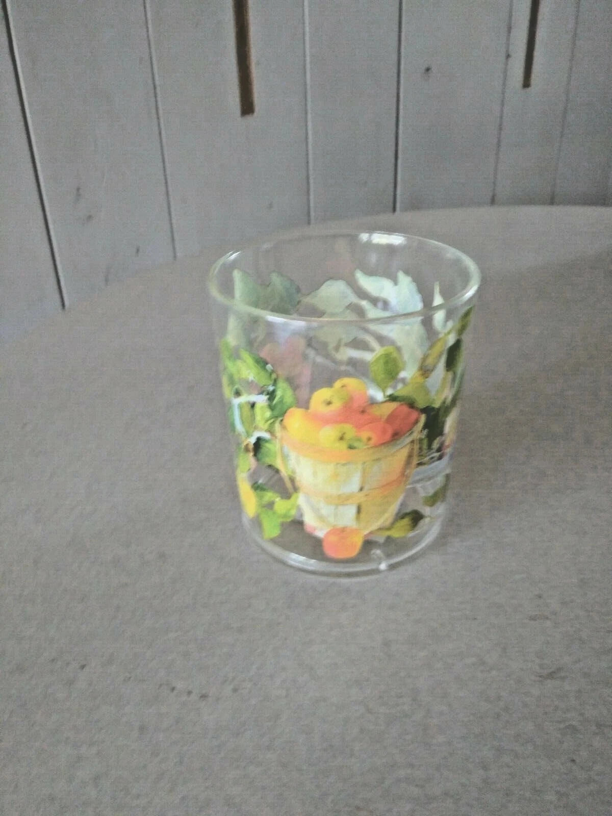 Keller Charles Phila PA Made exclusively Twelve Glasses Unique Fruit Design New | eBay