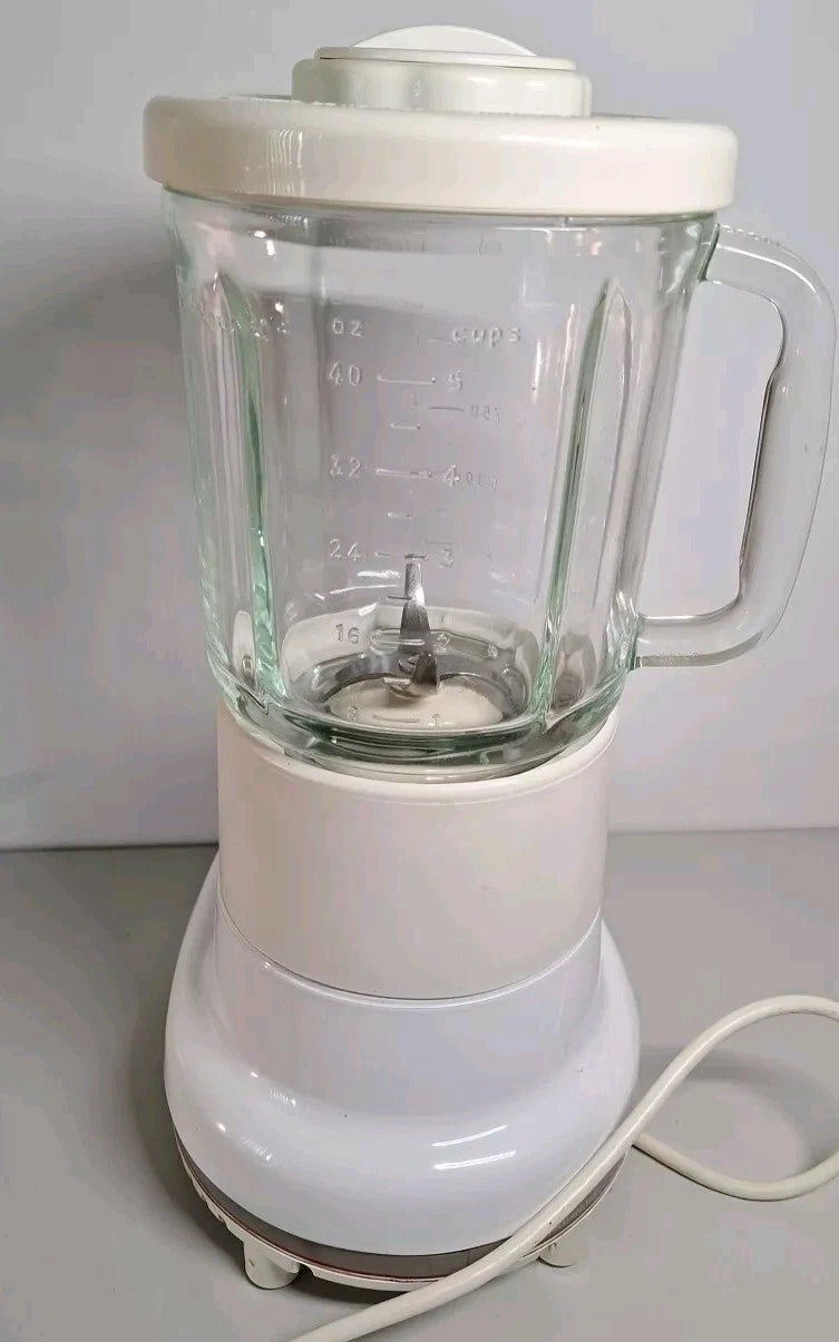 KitchenAid 5 Speed Ultra Power Blender 40 Ounce Model KSB5WH3 White TESTED READ | eBay