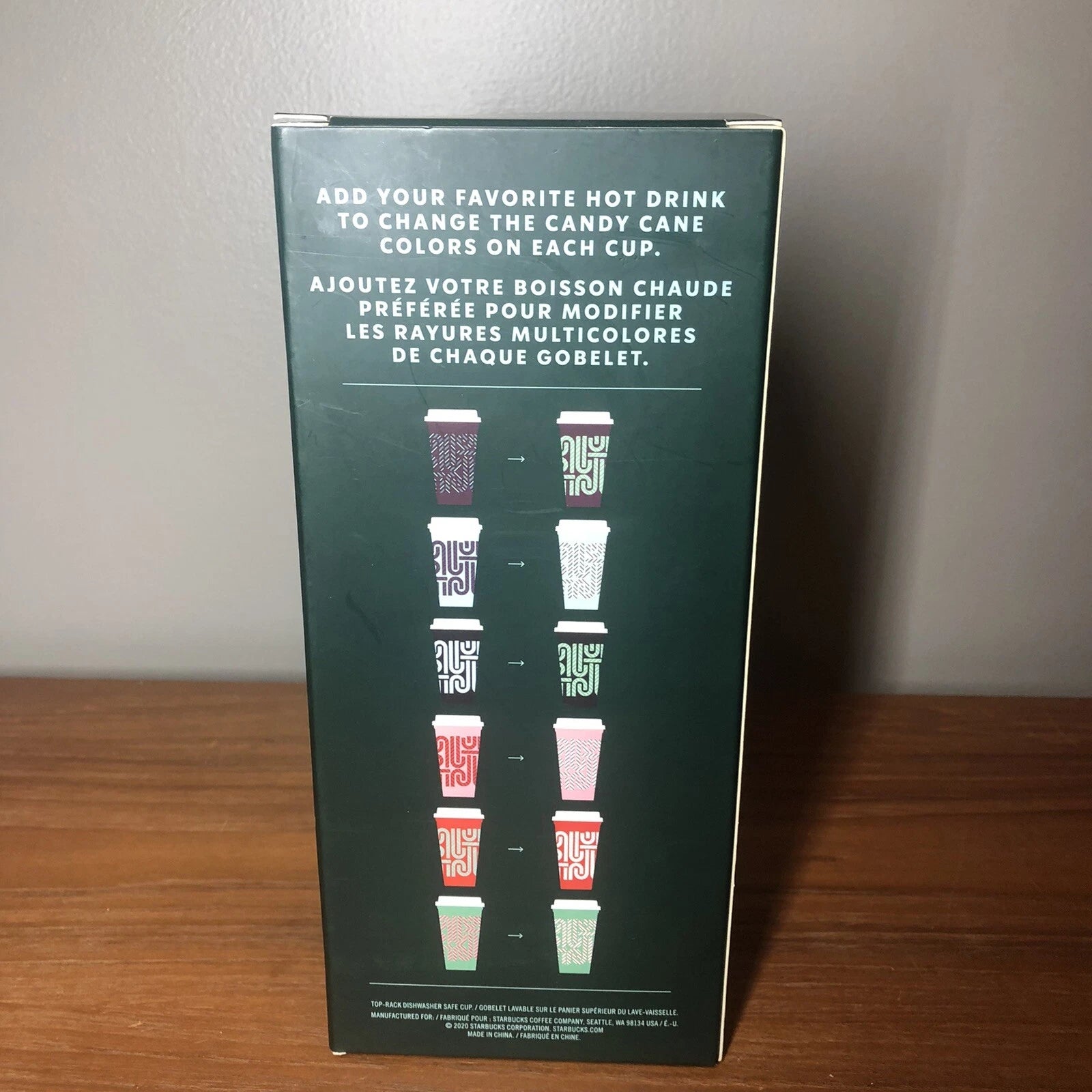 Starbucks Color Changing Hot Cups Holiday 2020 6 Cups 16 fl oz each NEW | eBay