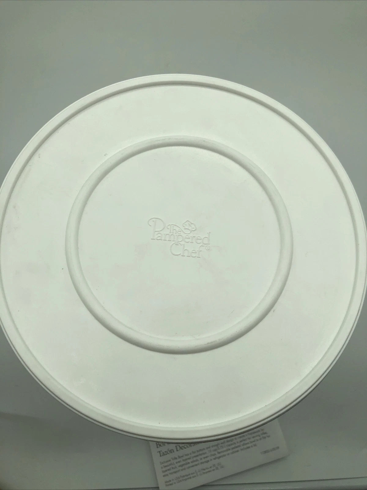 The Pampered Chef Glass Trifle Bowl #2832 Lid & Stand 15 Cup Capacity Retired | eBay