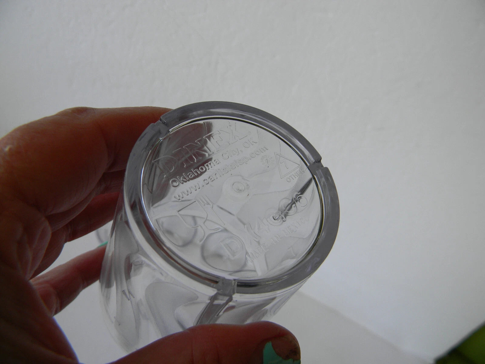 NEW DINEX DX4GC607 CLEAR PLASTIC 6 OZ SWIRL TUMBLER SET OF 6 | eBay