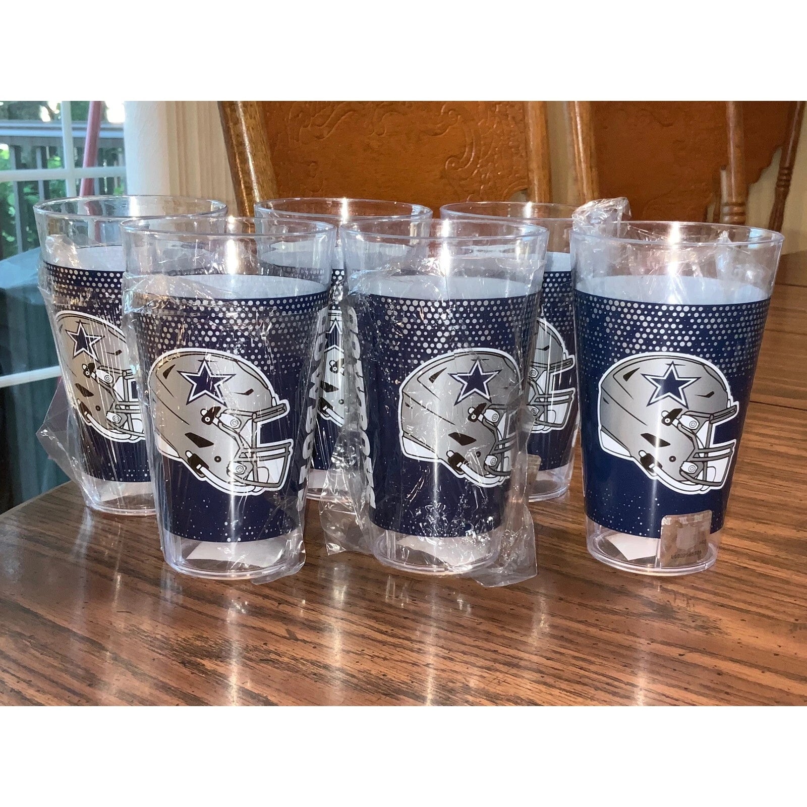 Bundle of 6 Dallas Cowboys Plastic Tumblers Set of 6 Cups Football Team Party | eBay
