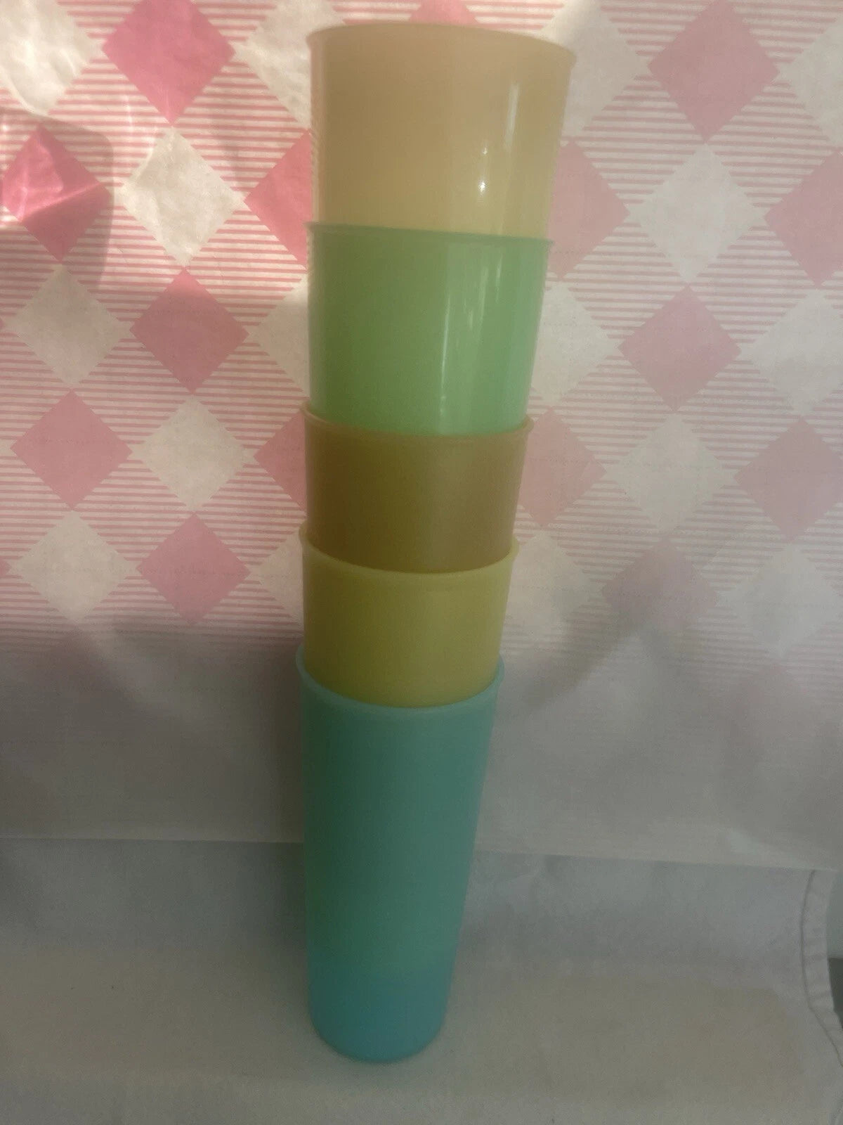 6 1/2” Tupperware Glasses-Five | eBay