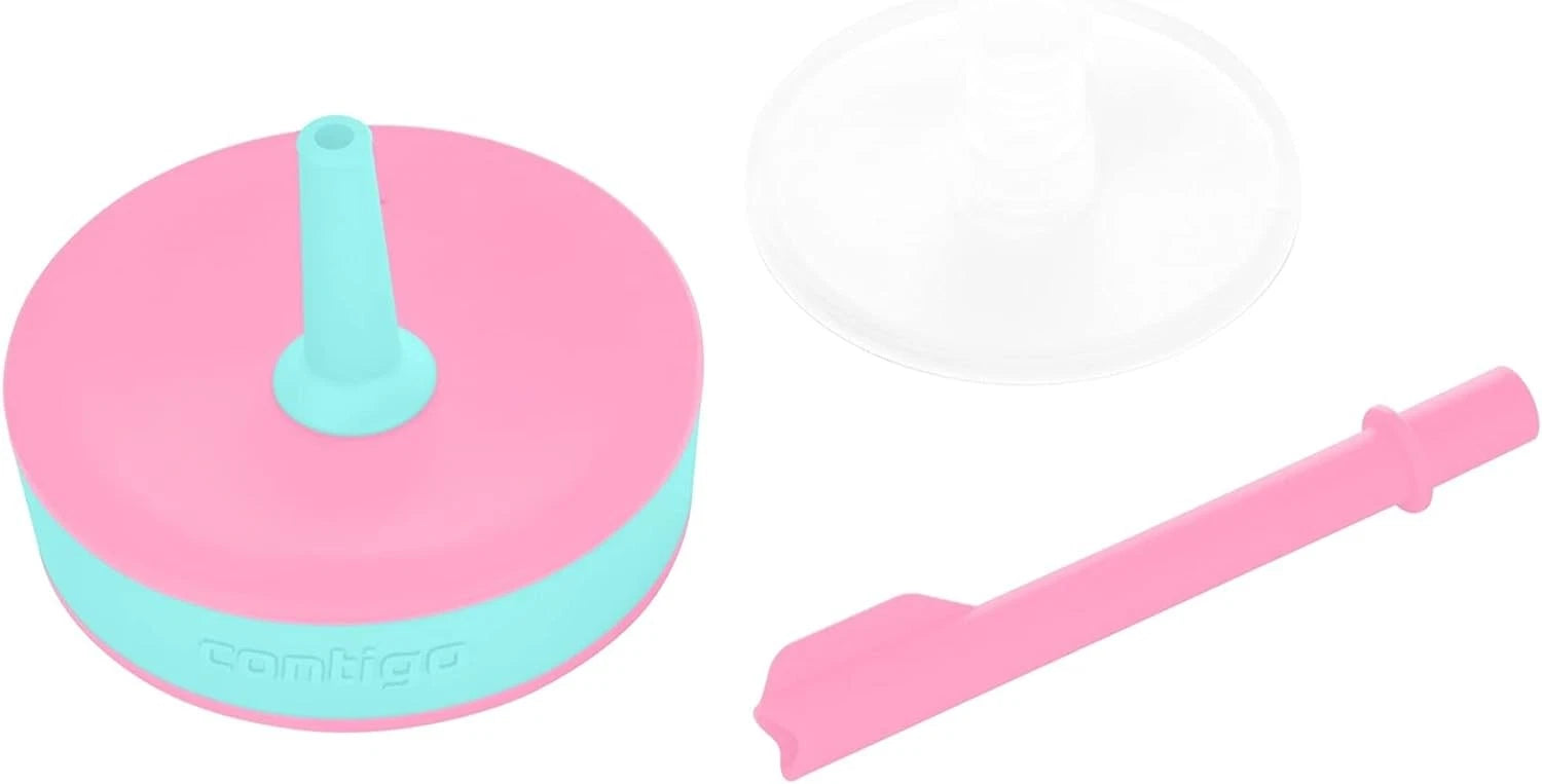 Contigo Leighton Kids Plastic 14oz (Pack of 2), Blue Raspberry & Azalea | eBay