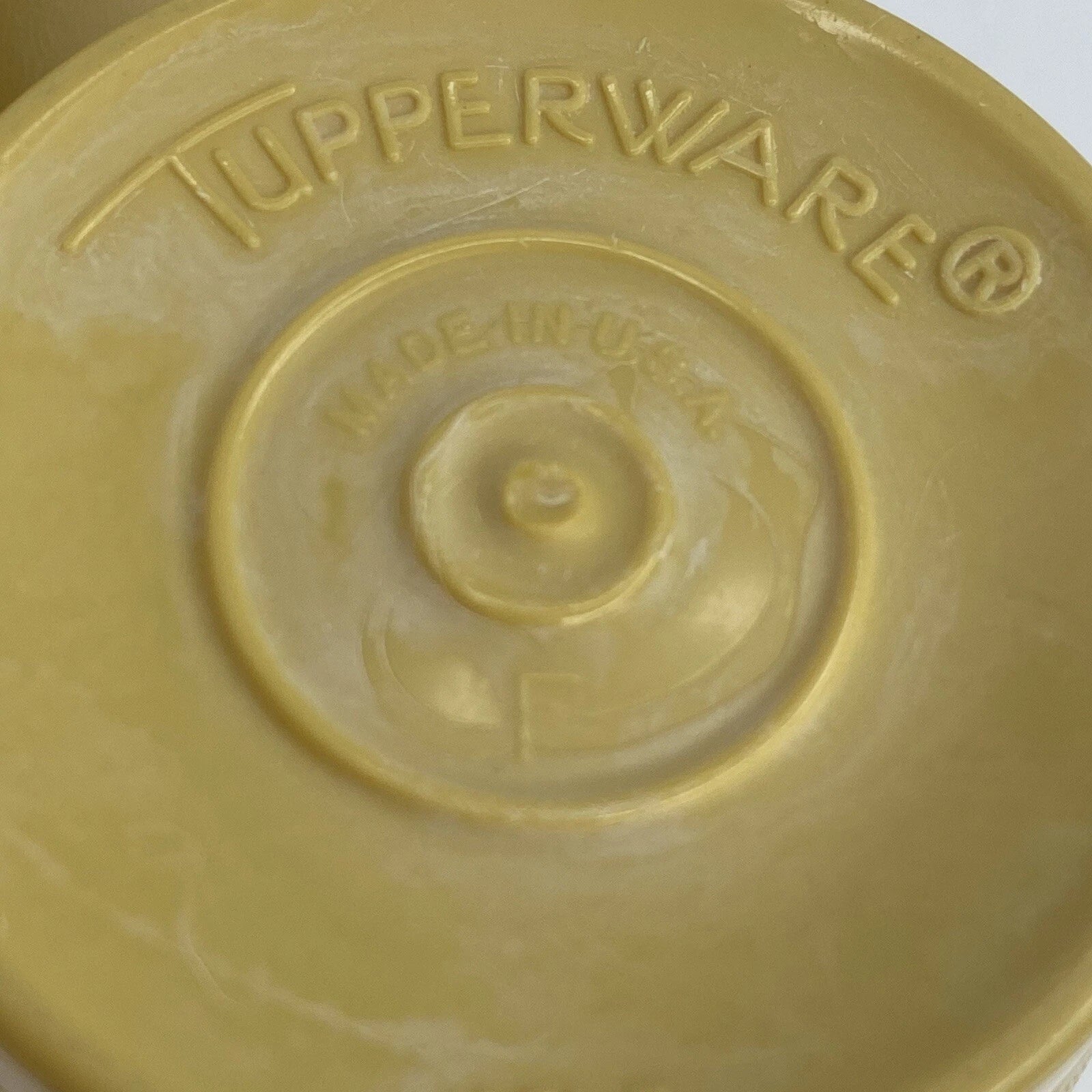 Vintage TUPPERWARE Juice Cups/Tumblers Set of 3 Mustard Yellow #1251 6 ounce | eBay