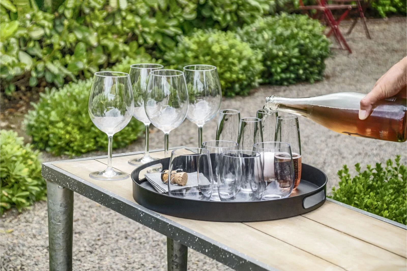 stemless wine glasses set of 6 | eBay