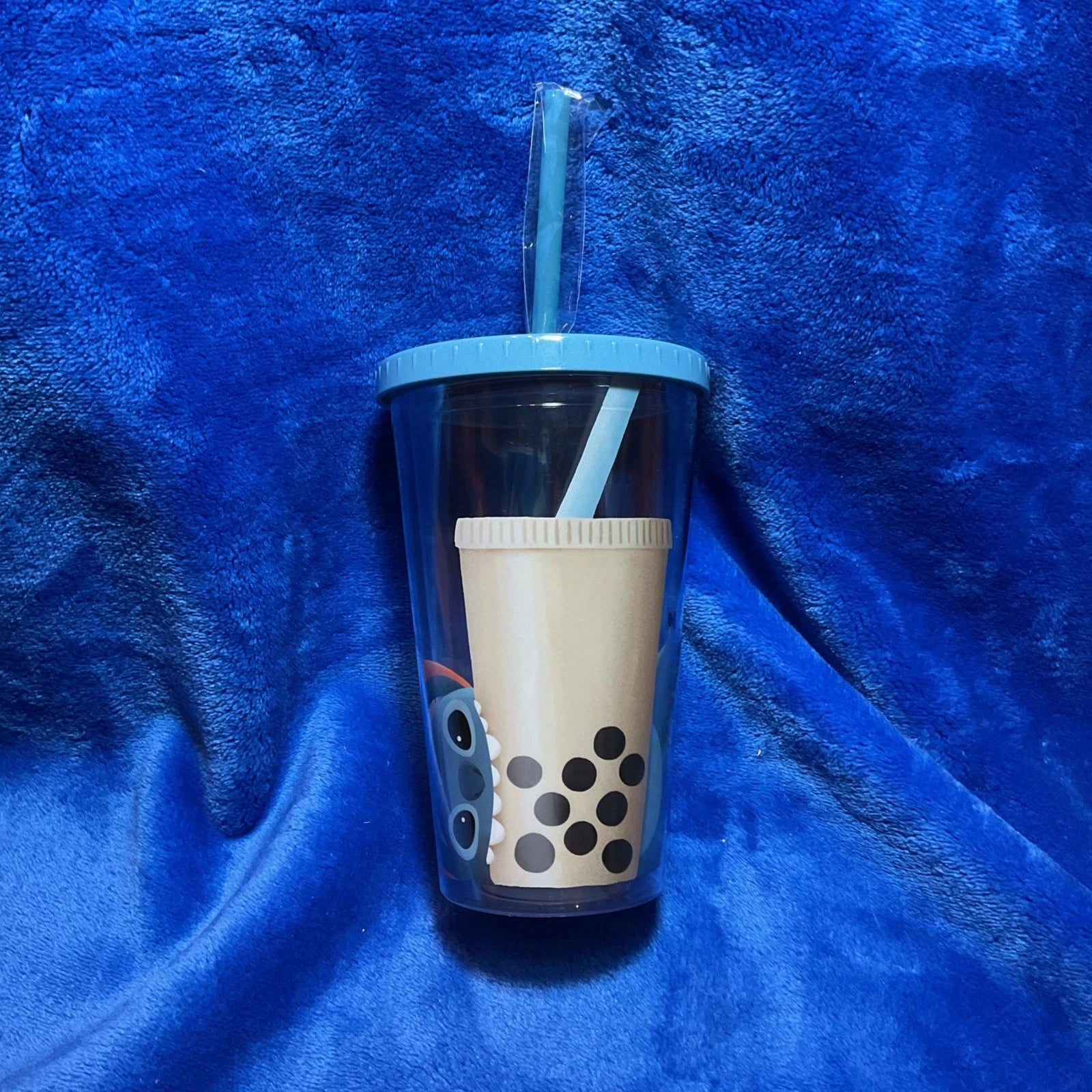 Disney Lilo & Stitch Plastic Tumbler With Straw 16oz Double Wall BPA Free NEW | eBay