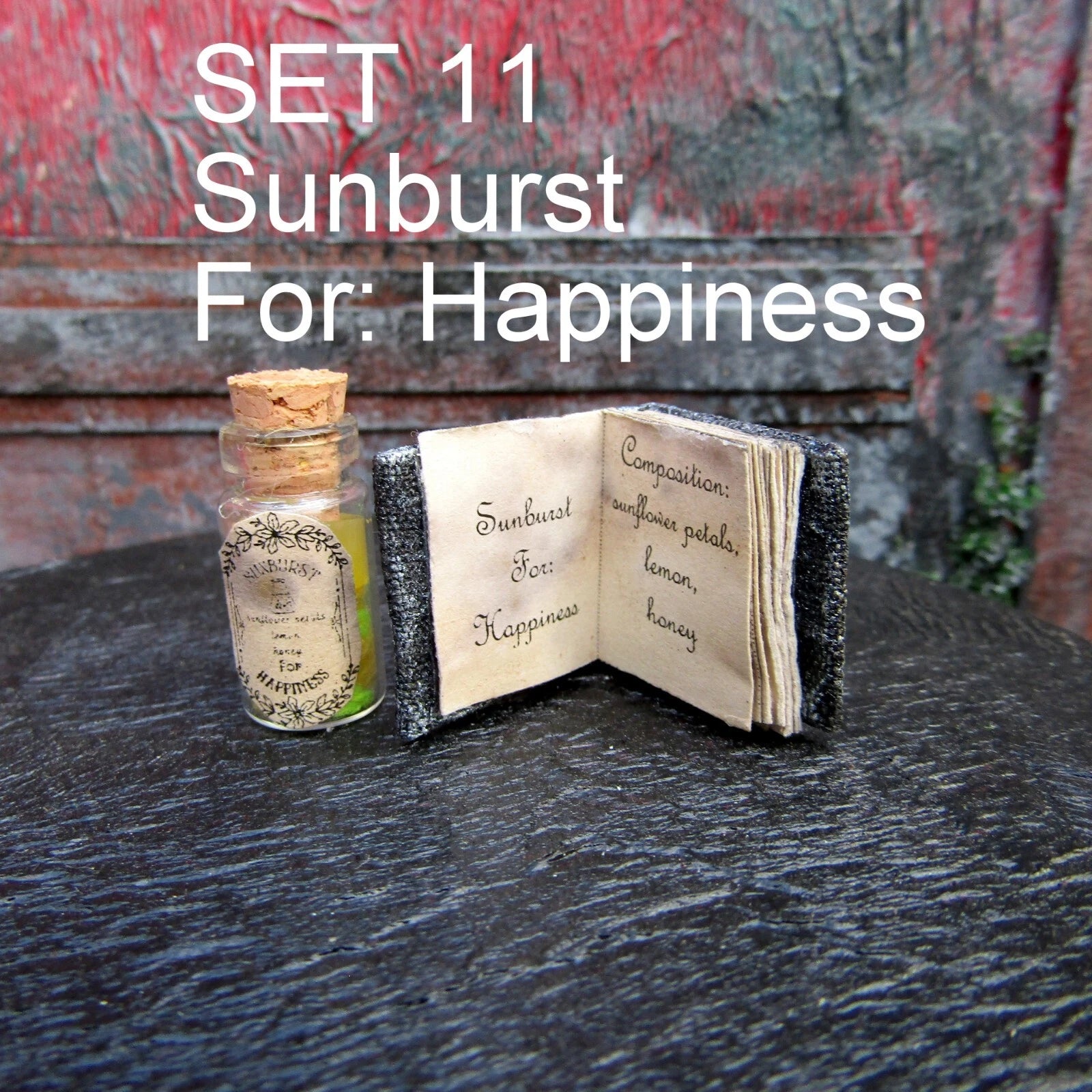 SET Dollhouse miniature Halloween Book and Potion Witch fairy accessory 1/12 1/6 | eBay