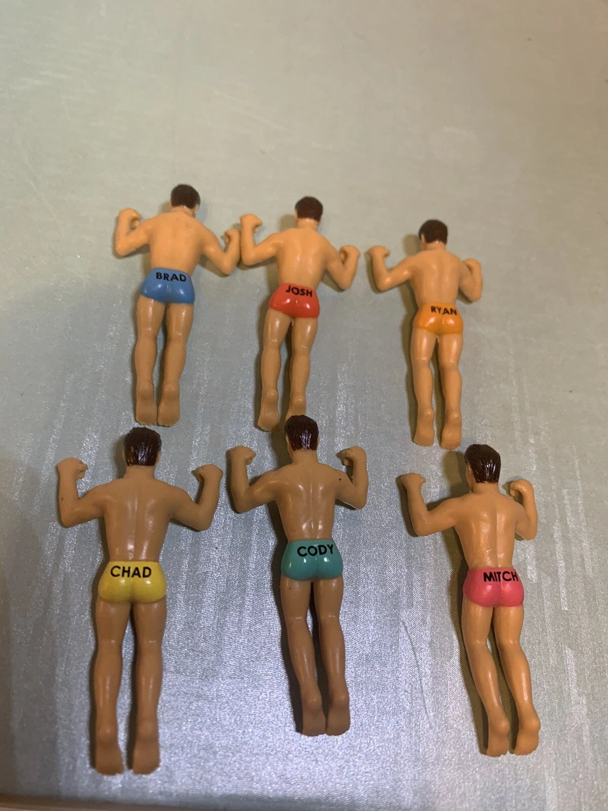 NPW DRINKING BUDDIES DRINK MARKERS Set of 6 NP21547 male bathing suit party fun | eBay
