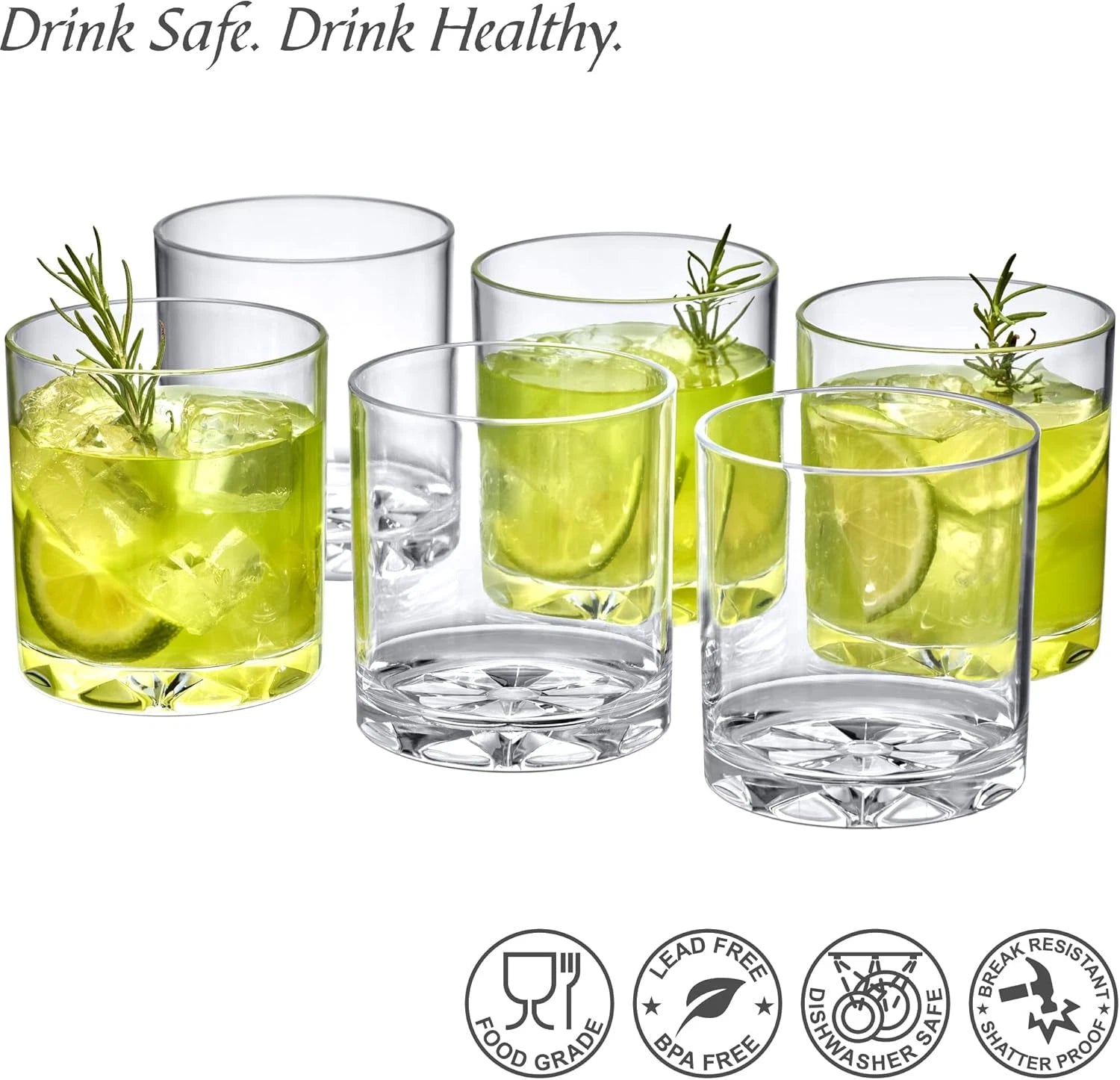 Amazing Abby - Liberty - 12-Ounce Plastic Tumblers (Set of 6), Plastic Drinking | eBay