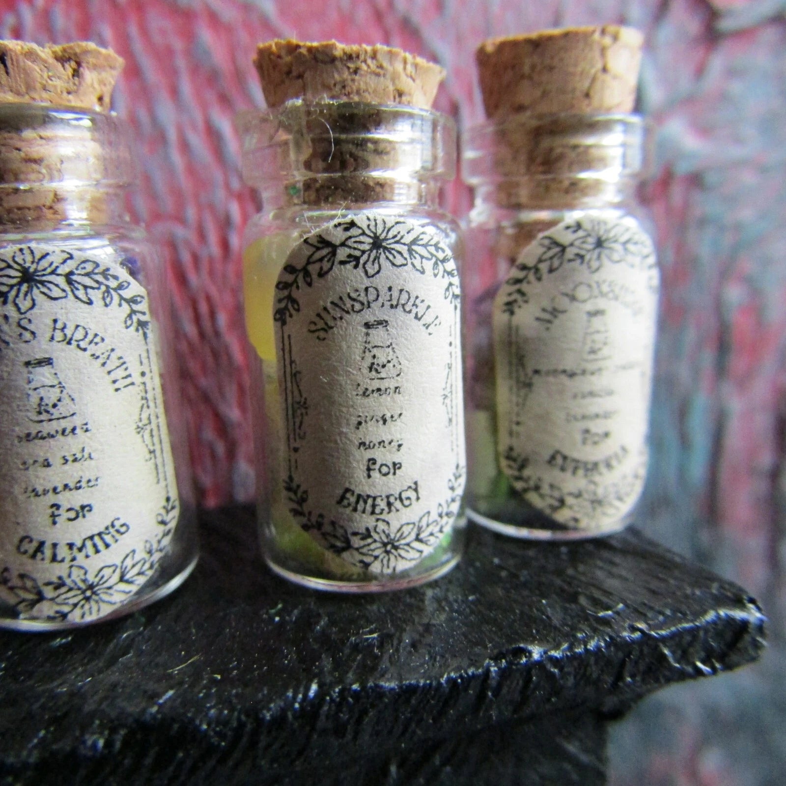 SET Dollhouse miniature Halloween Book and Potion Witch fairy accessory 1/12 1/6 | eBay