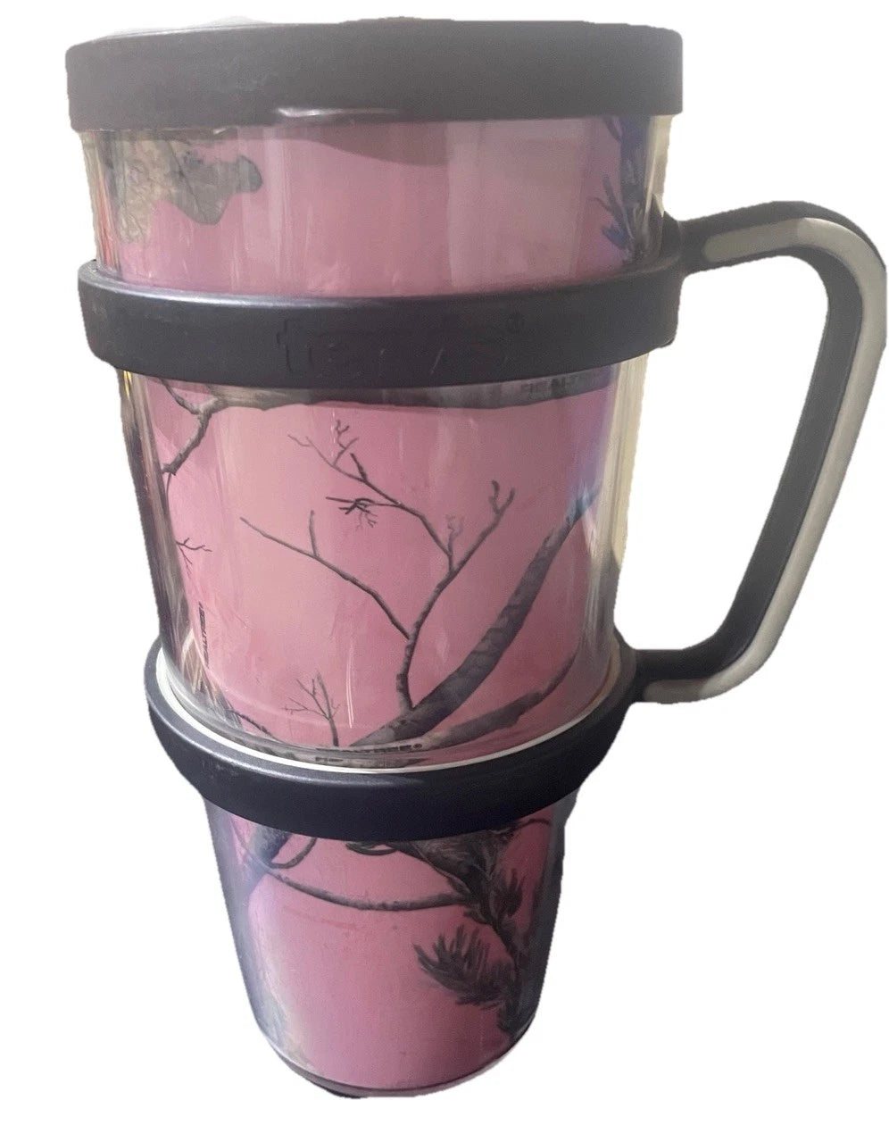 Tervis Tumbler Camo Real Tree 24 oz Insulated Cup Brown Lid And Handle | eBay
