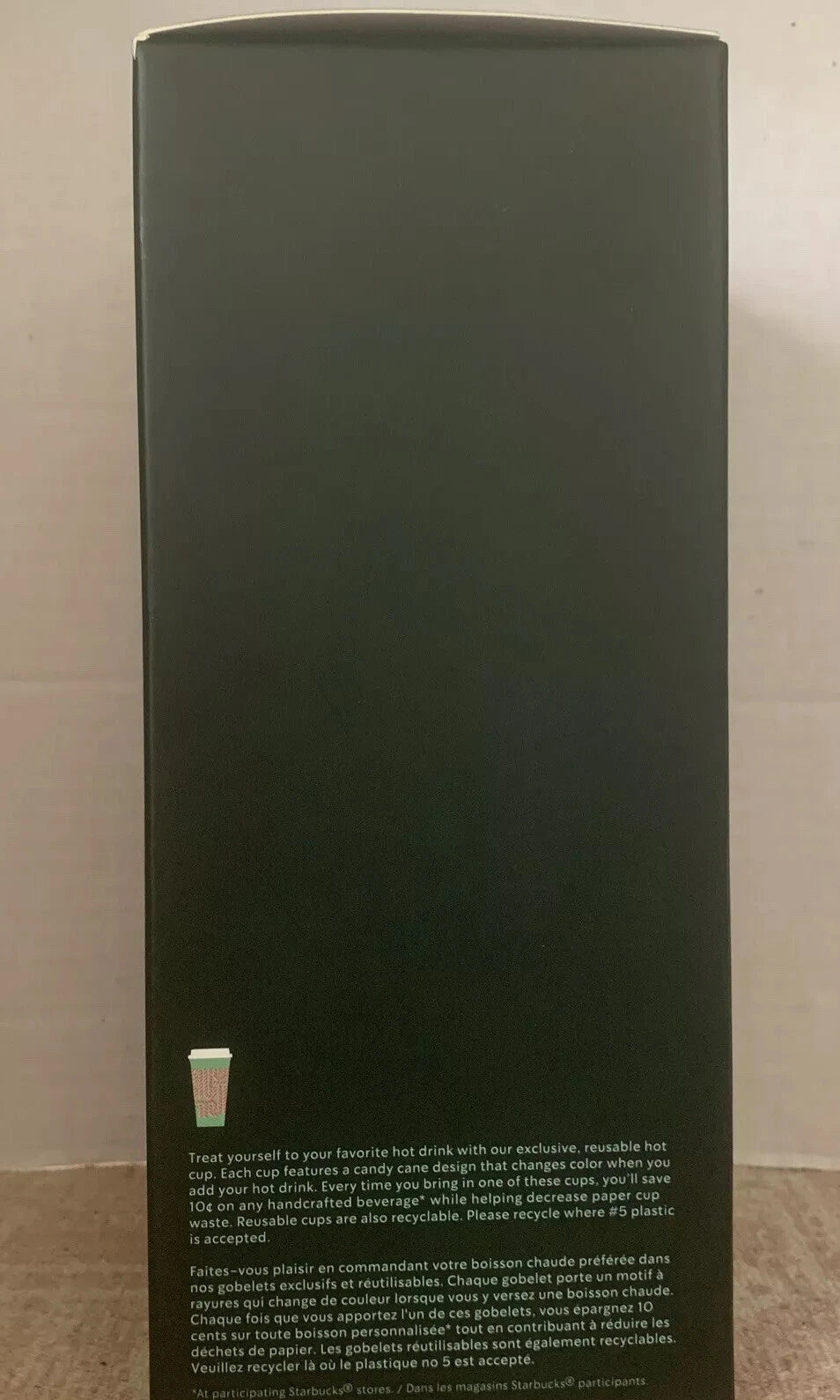 STARBUCKS Reusable 6 Color Changing Hot Drink Cups Christmas Candy Cane NIB 2020 | eBay