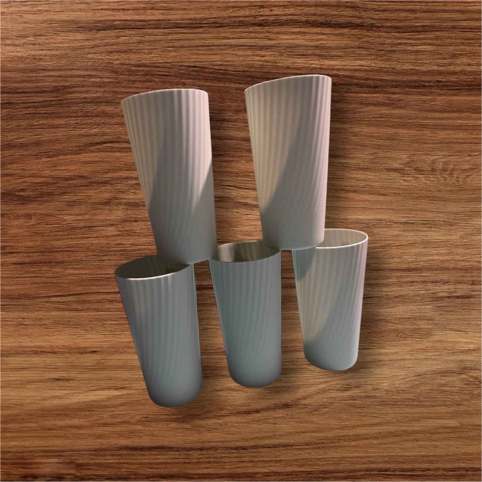 SET OF 12 packVINTAGE TUPPERWARE PASTEL 1 color OZ TUMBLERS GLASSES CUPS 115-38 | eBay