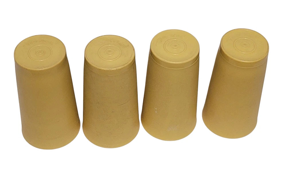 4 Vintage Tupperware #873 Yellow Drink Cups 12 Ounce Tumblers M22 | eBay
