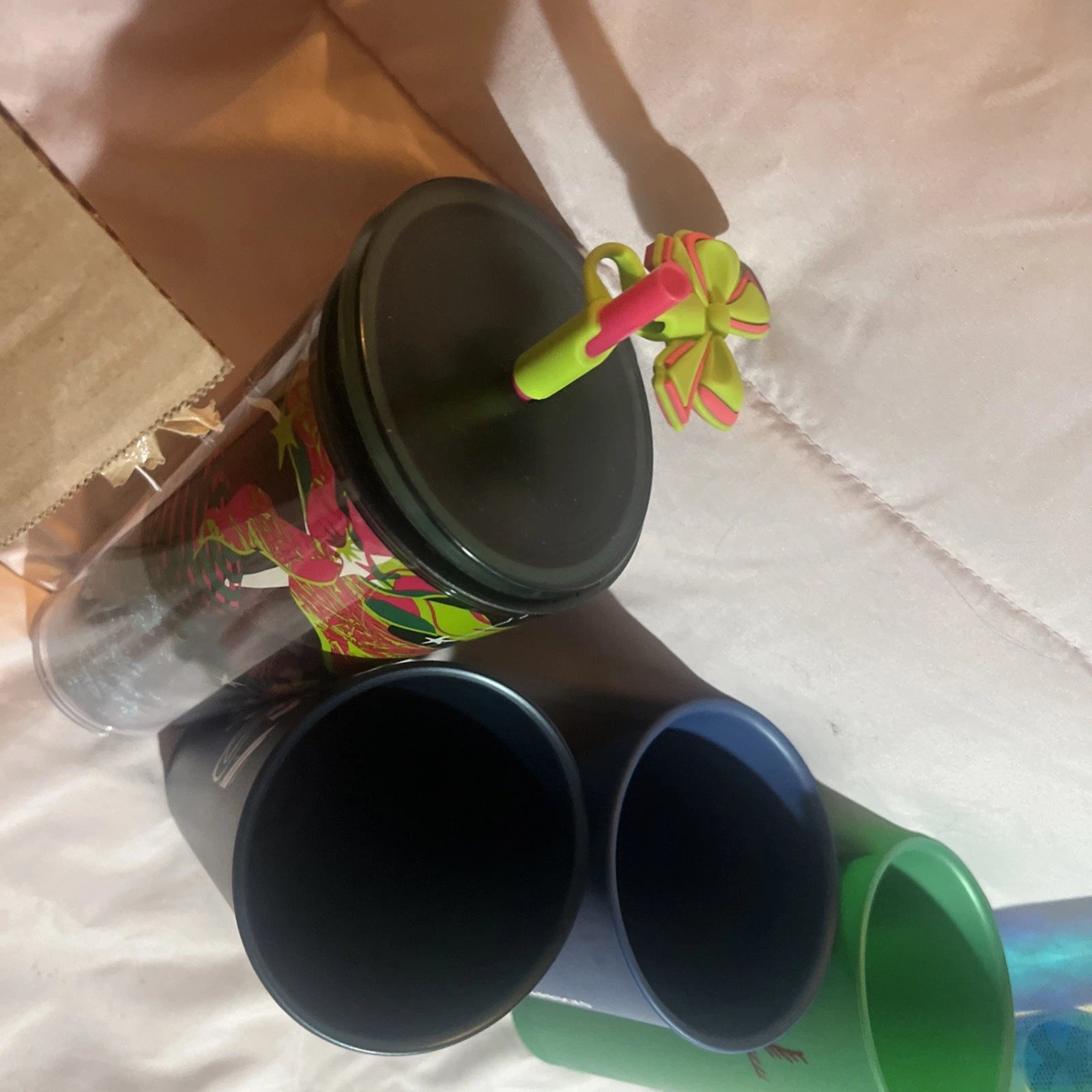 Starbucks Tumbler Cups Various Holiday Styles LOT W/ 24 oz Sparkle (6) Collector | eBay