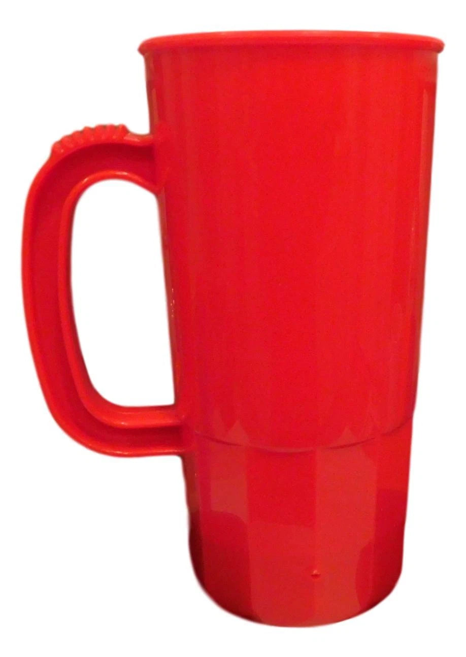 6 22 Ounce Beer Mugs, 1 ea Red Granite Kelly Green Black Blue Yellow Made USA | eBay