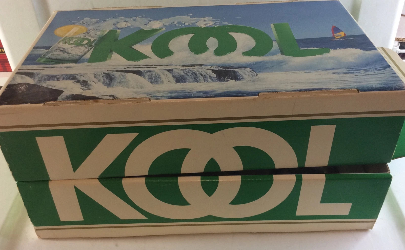KOOL Cigarette Plastic Drinking Glasses Thermo Serv Box Set Of 6 | eBay