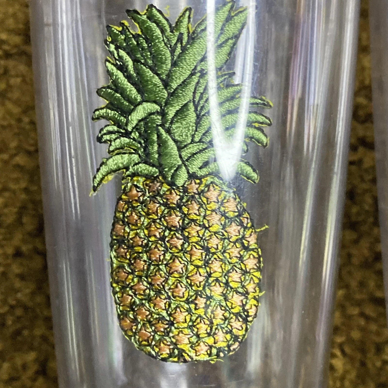 VTG Signature USA Tumblers Butterfly Loon Ladybug Pineapple Apple Patch LOT 6 | eBay