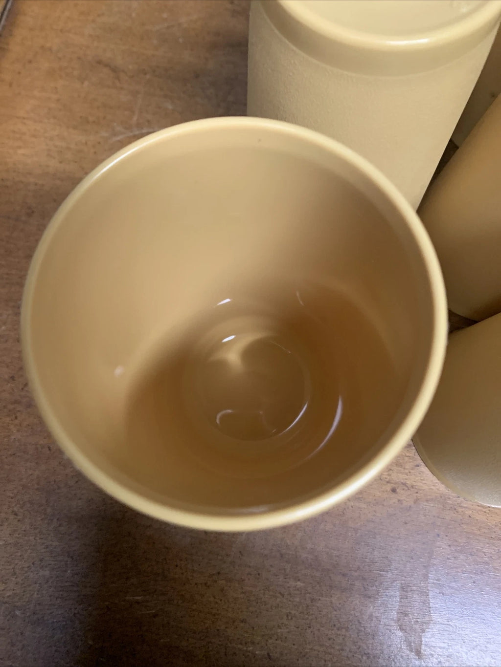 Vintage Tupperware Harvest Gold Tumblers 873-14 Set of 6 Excellent Condition | eBay