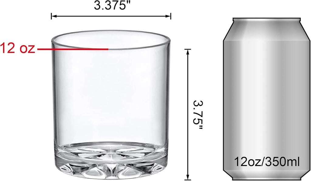 Amazing Abby - Liberty - 12-Ounce Plastic Tumblers (Set of 6), Plastic Drinking | eBay