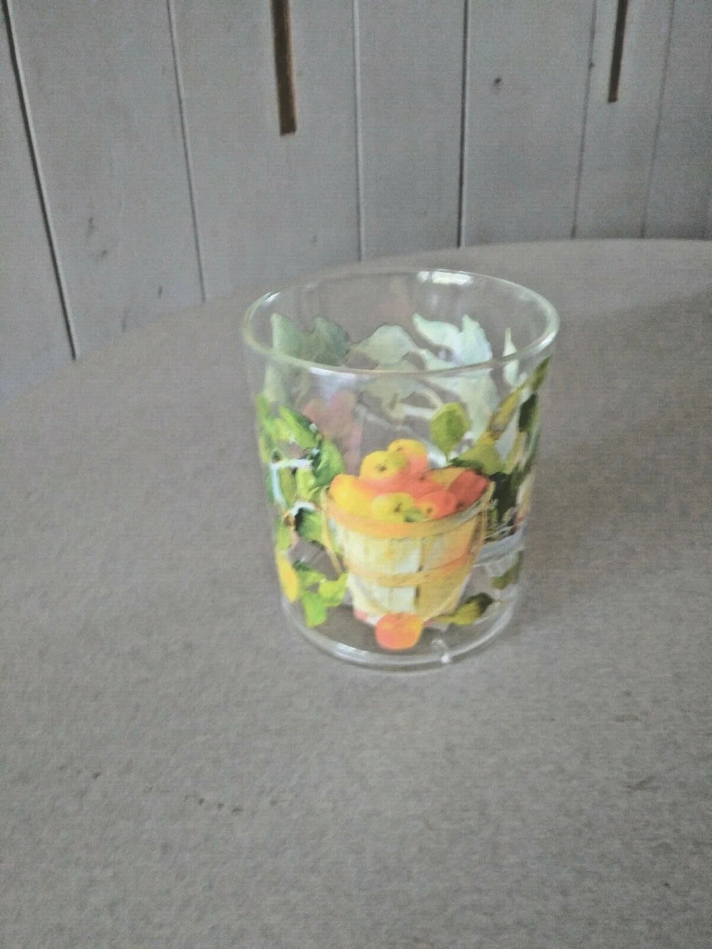 Keller Charles Phila PA Made exclusively Twelve Glasses Unique Fruit Design New | eBay