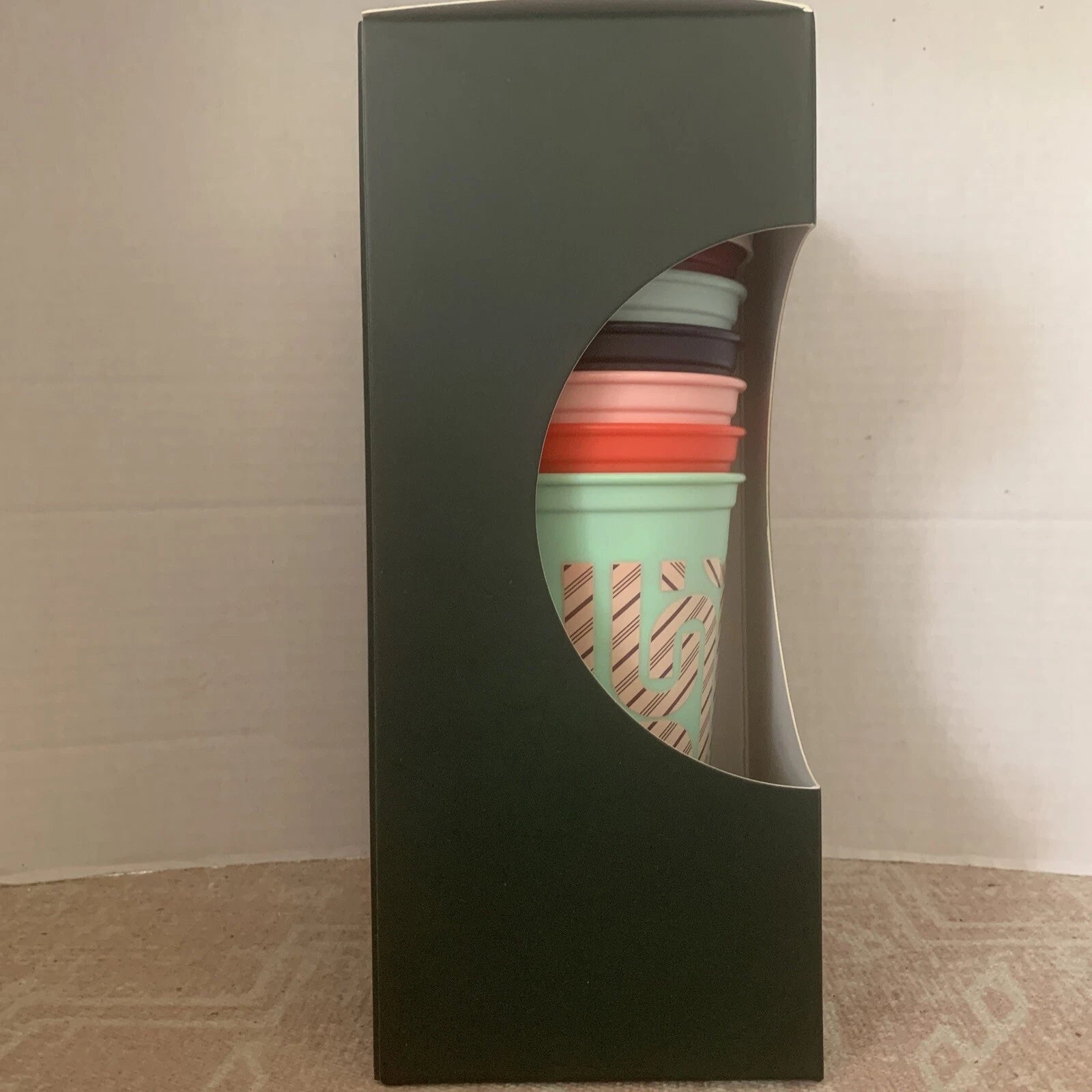 STARBUCKS Reusable 6 Color Changing Hot Drink Cups Christmas Candy Cane NIB 2020 | eBay