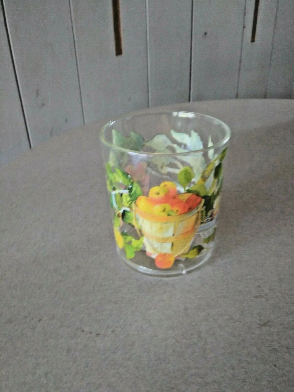 Keller Charles Phila PA Made exclusively Twelve Glasses Unique Fruit Design New | eBay