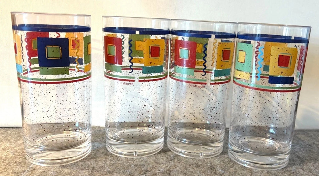 4 Phaltzgraff Acrylic 6 1/4 " Tumblers #2728 | eBay