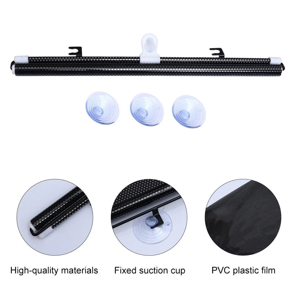 2 Pack Roller Blinds Blackout Curtains Suction Cup Sunshade Travel Baby Cups | eBay