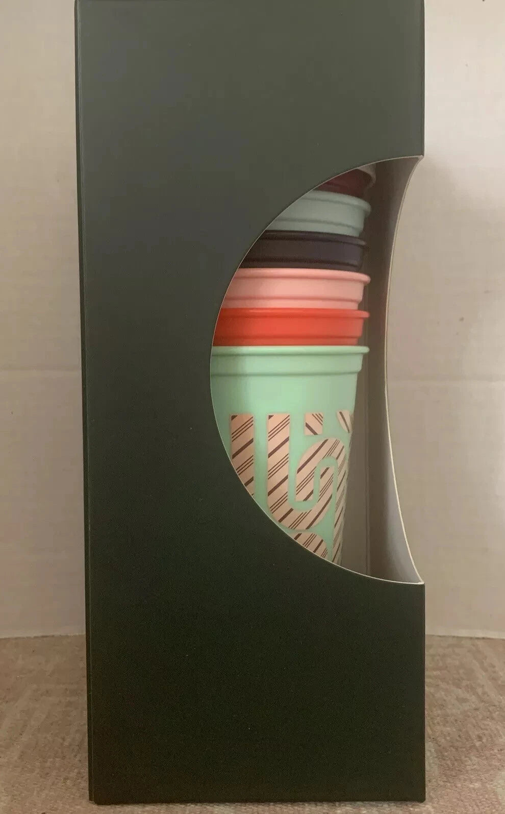 STARBUCKS Reusable 6 Color Changing Hot Drink Cups Christmas Candy Cane NIB 2020 | eBay