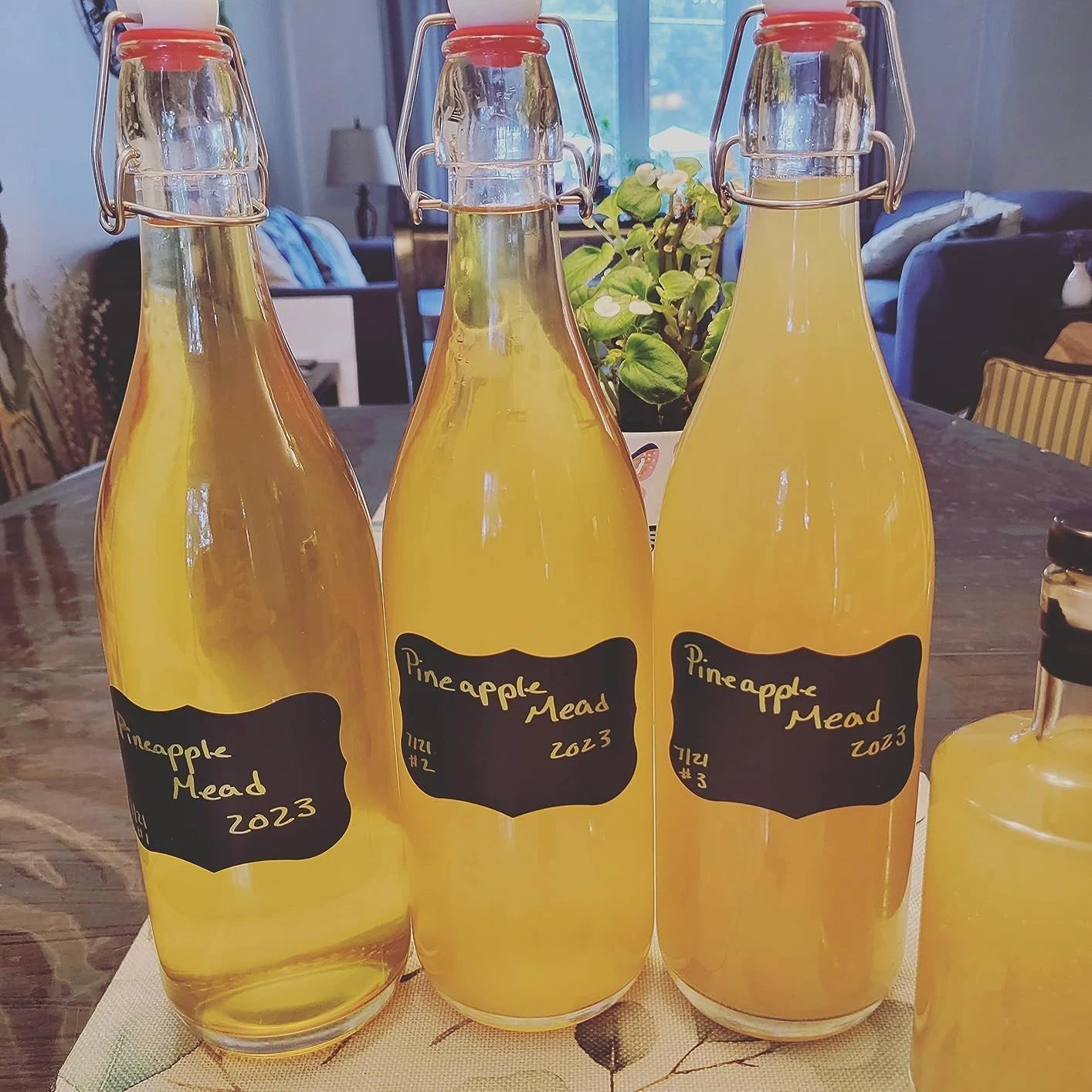 Swing Top Glass Bottles [1 Liter / 33 fl. oz.] [Pack of 6] Set 6, Clear | eBay