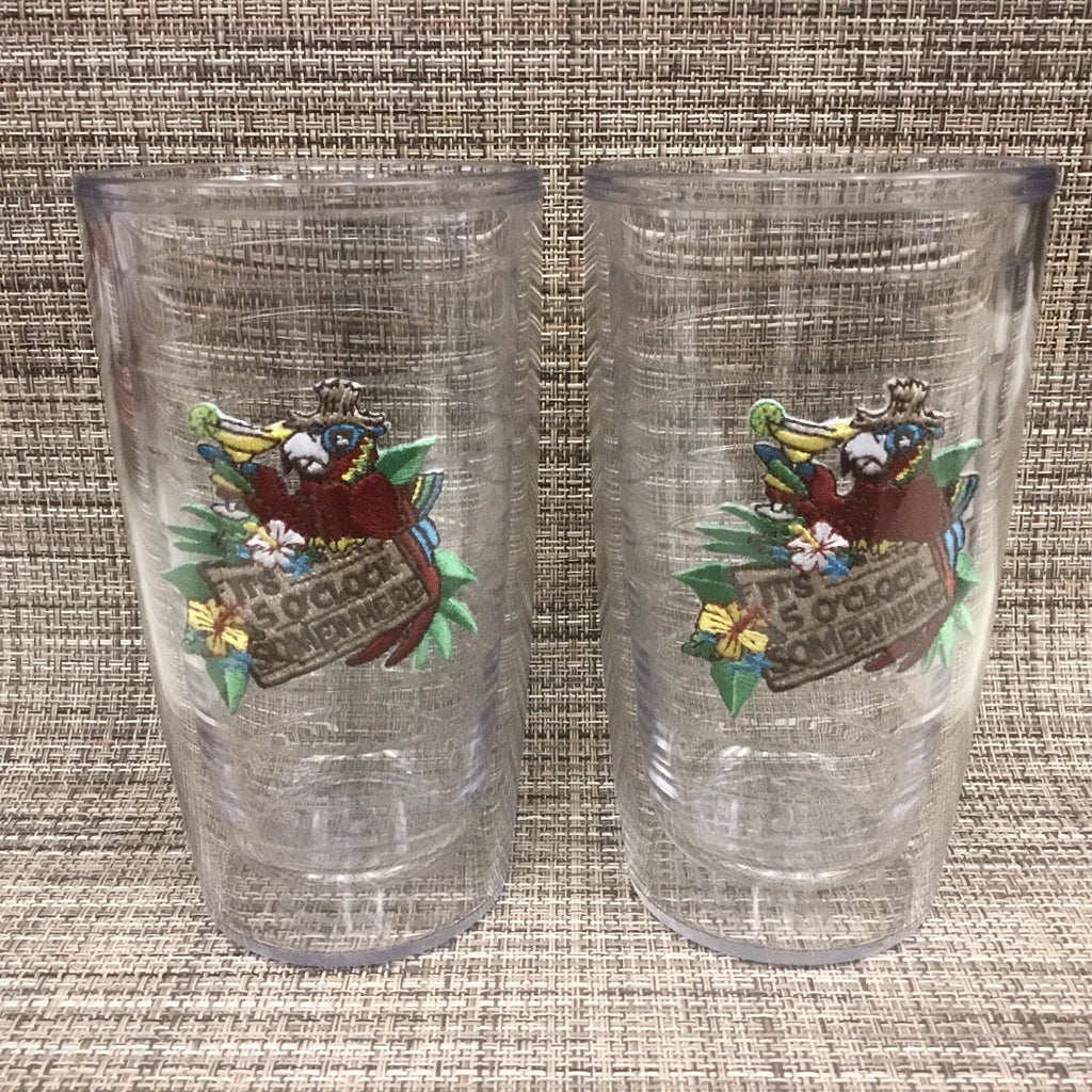 TERVIS Tumblers It's 5 O'Clock Somewhere Jimmy Buffett 16oz Made in USA - LOT/2 | eBay