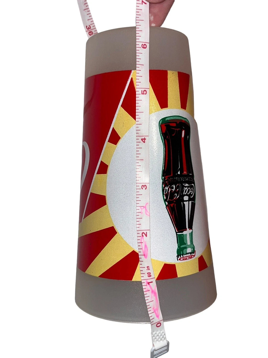 Vintage Coca-Cola Thick Plastic Tumbler Set of 6 EUC | eBay