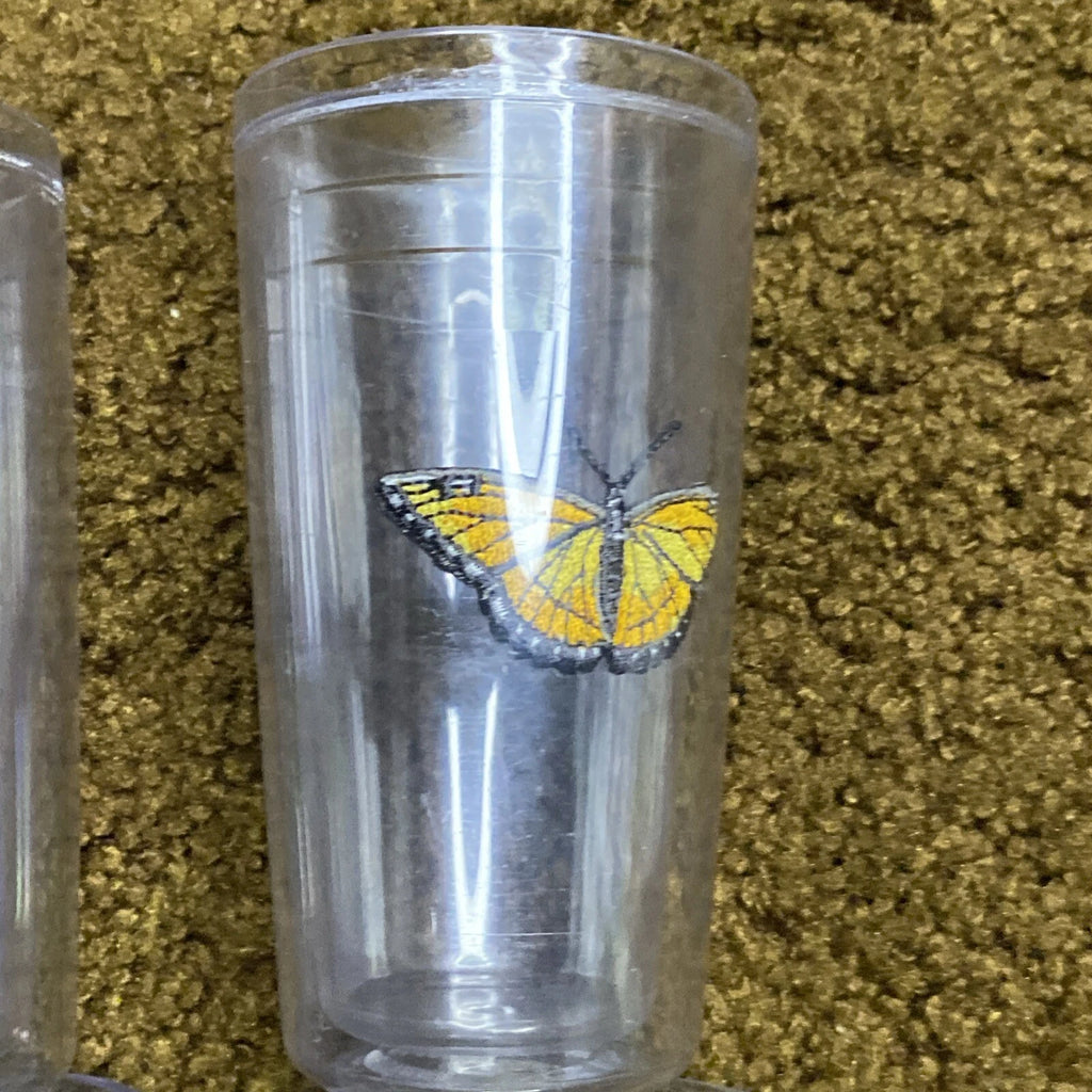 VTG Signature USA Tumblers Butterfly Loon Ladybug Pineapple Apple Patch LOT 6 | eBay