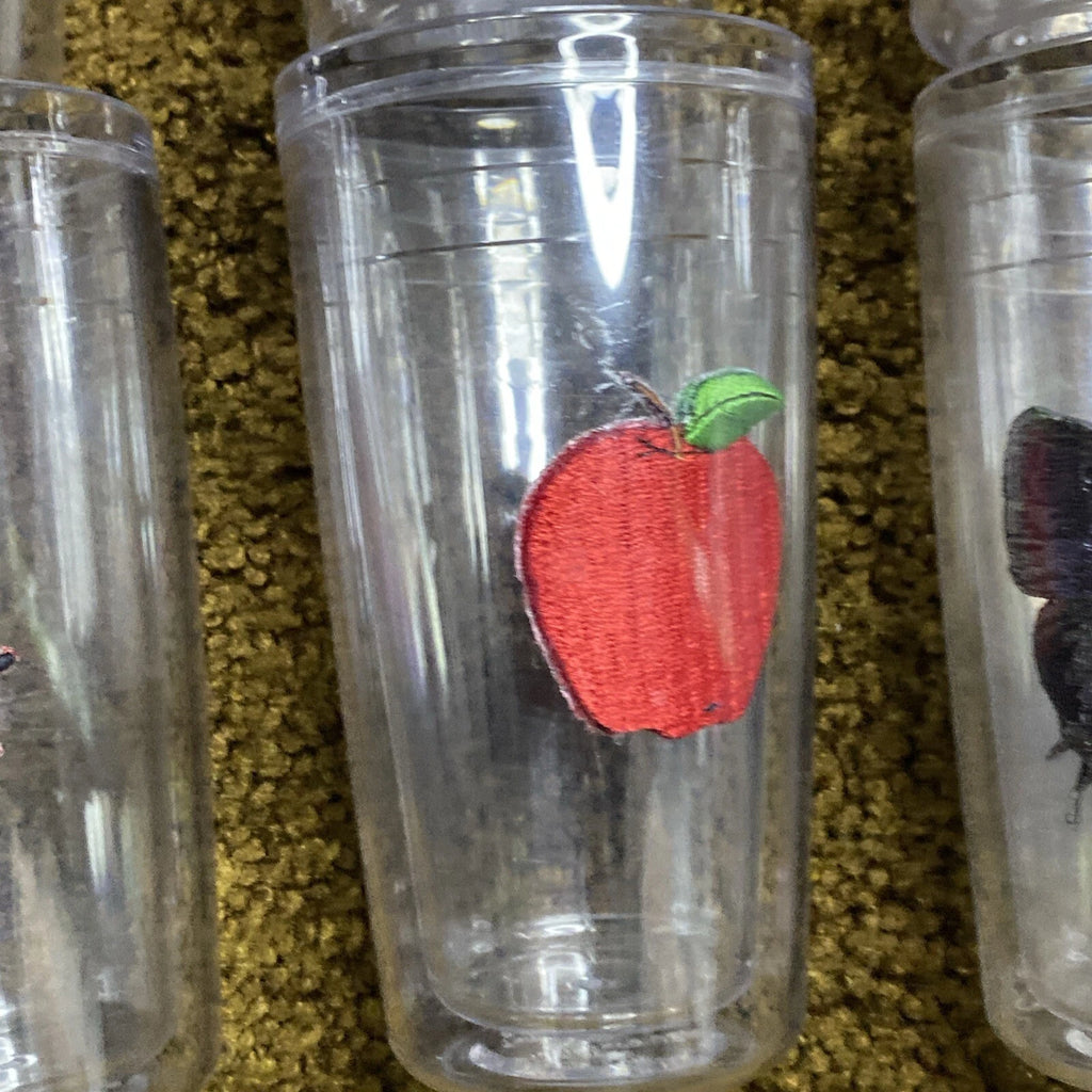 VTG Signature USA Tumblers Butterfly Loon Ladybug Pineapple Apple Patch LOT 6 | eBay