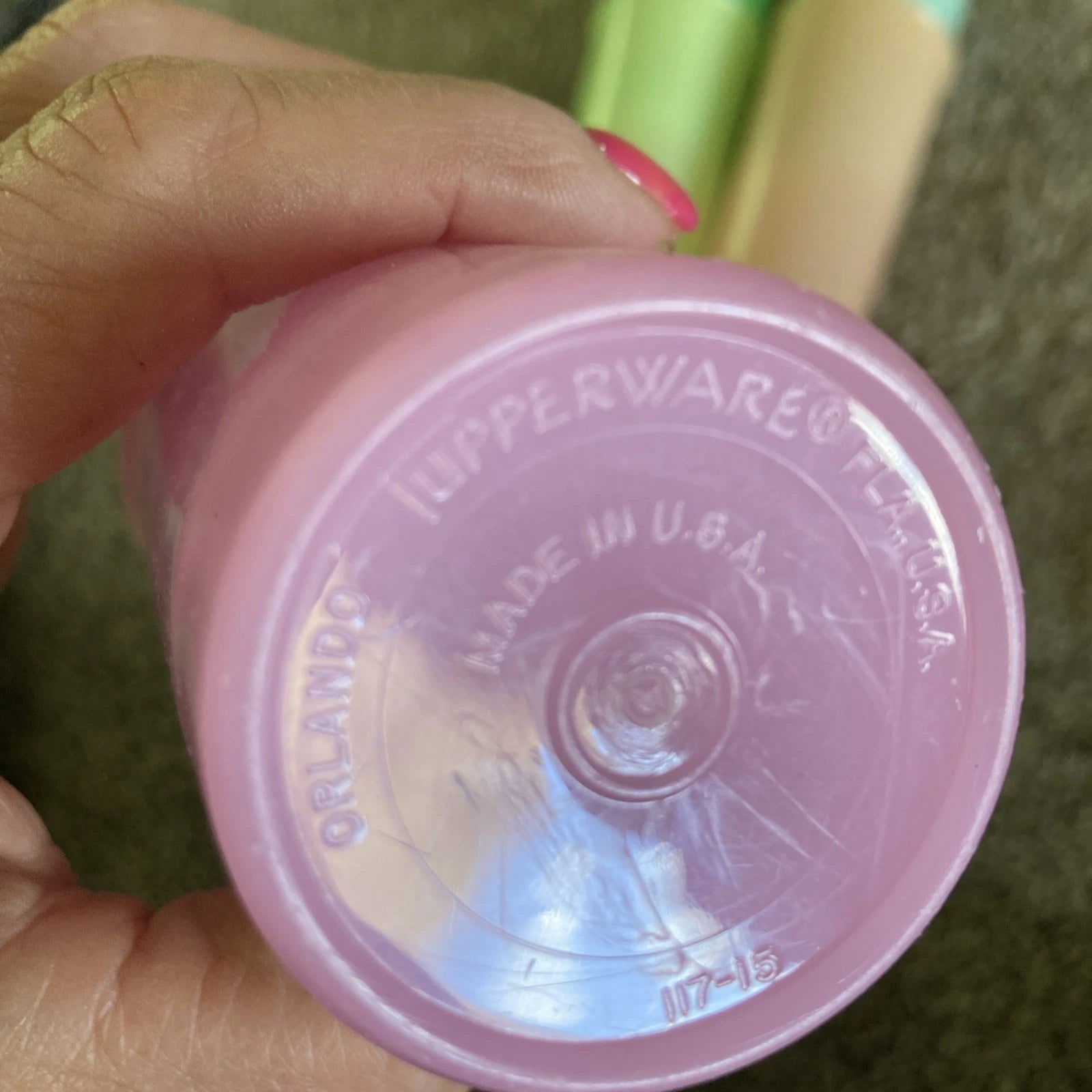 Vintage Tupperware #117 Pastel 6oz Cups Child Juice Set of 6 Made Orlando FL USA | eBay