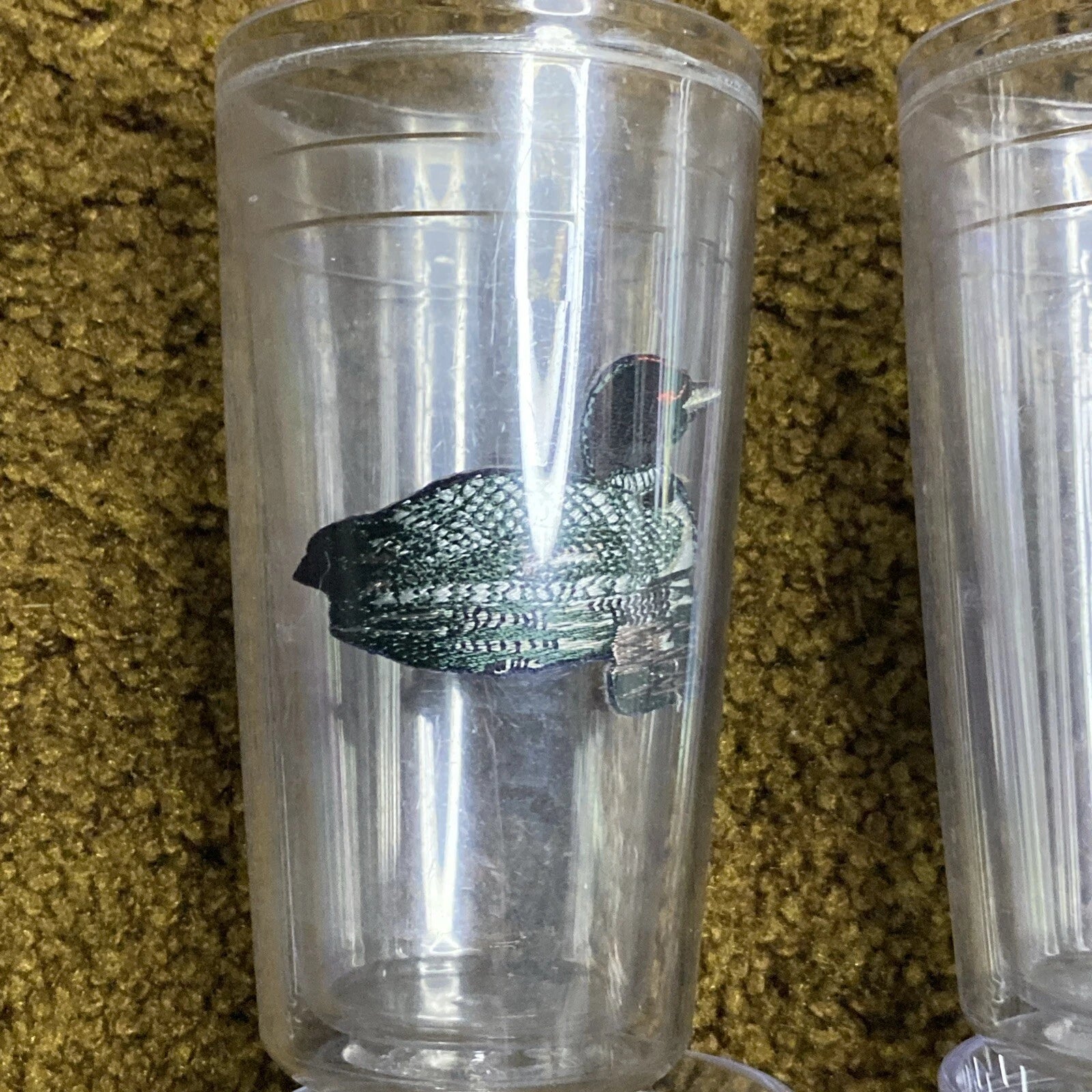 VTG Signature USA Tumblers Butterfly Loon Ladybug Pineapple Apple Patch LOT 6 | eBay