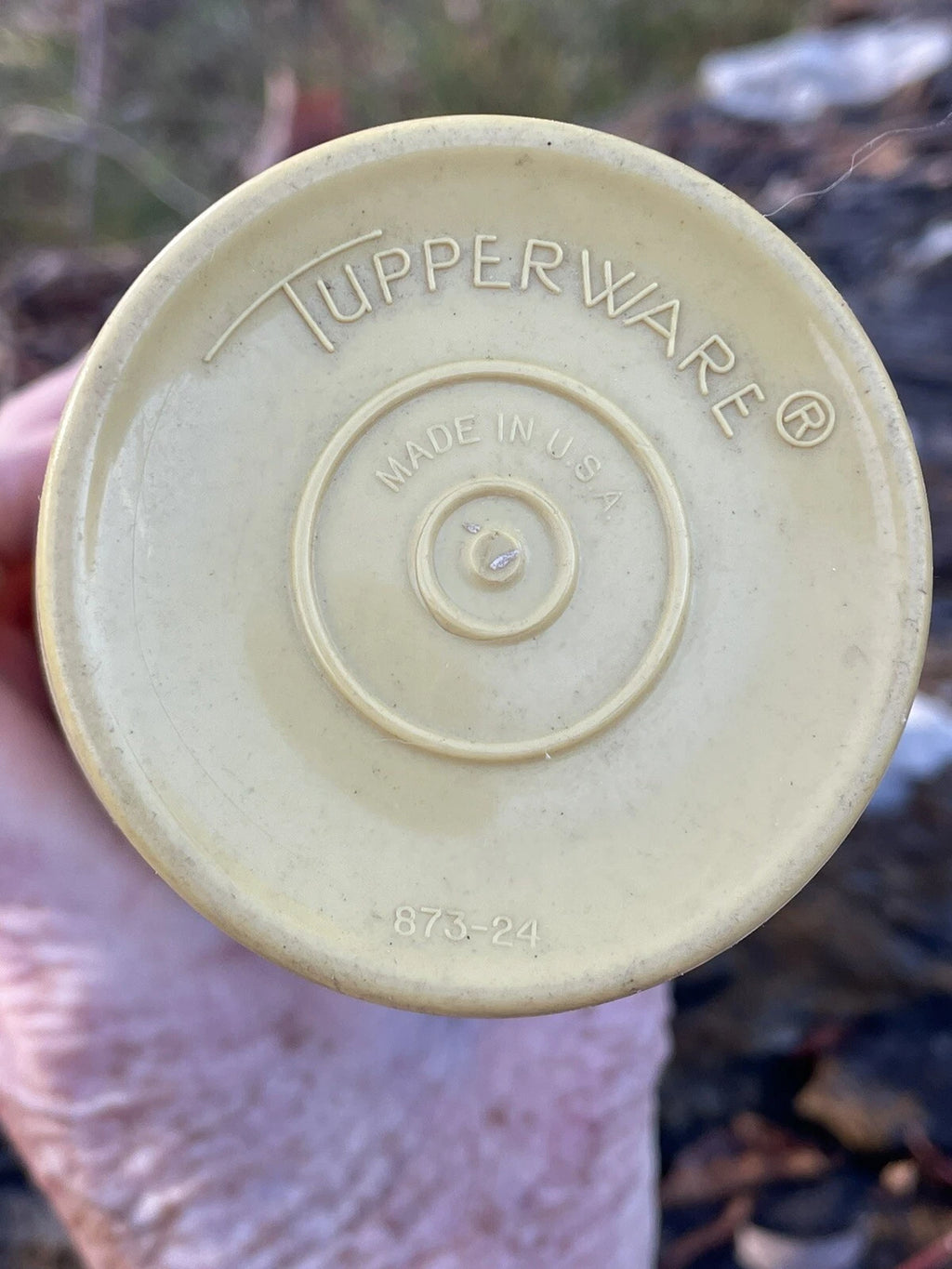 Vintage Tupperware 6 Plastic Cups Tumblers Harvest Gold | eBay