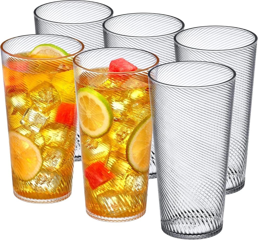 Amazing Abby Breeze - 30-Ounce Plastic Tumblers (Set of 6), All-Clear Reusable C | eBay