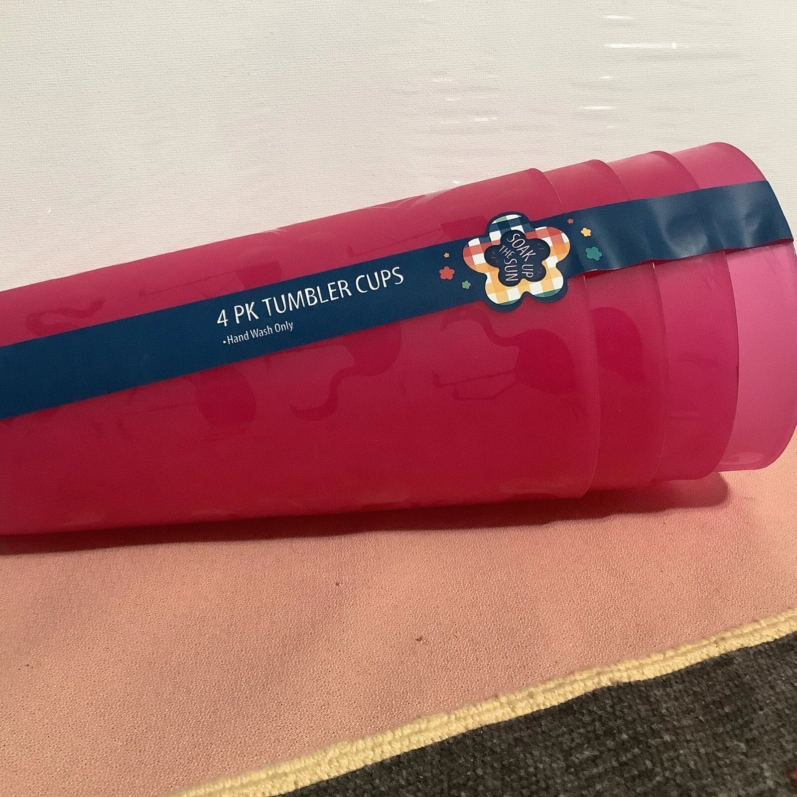 Soak Up The Sun 4 Ok Tumbler Cups | eBay