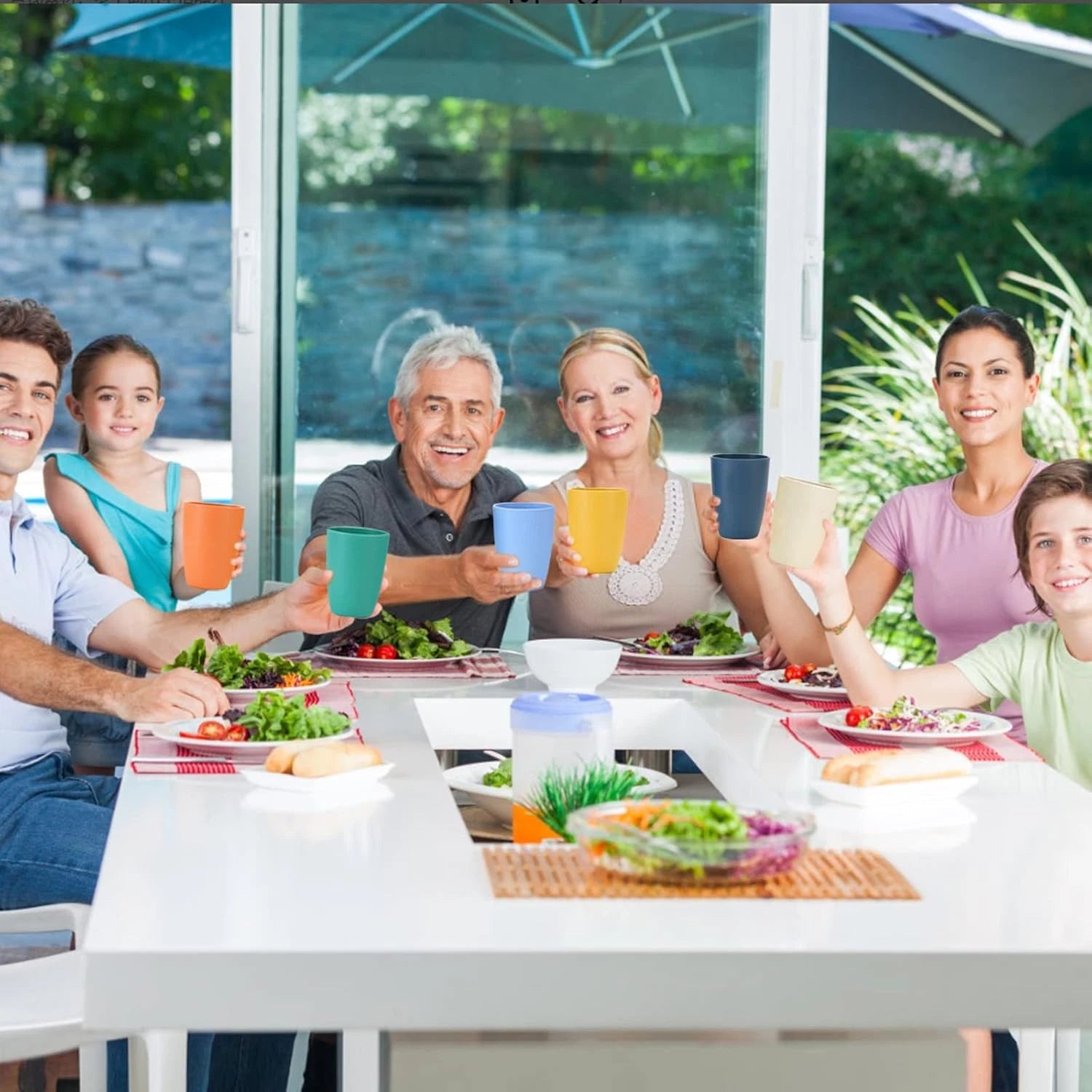 Mfacoy Wheat Straw Cups Set of 6, 20 oz Unbreakable 20 OZ, [Multiple] | eBay