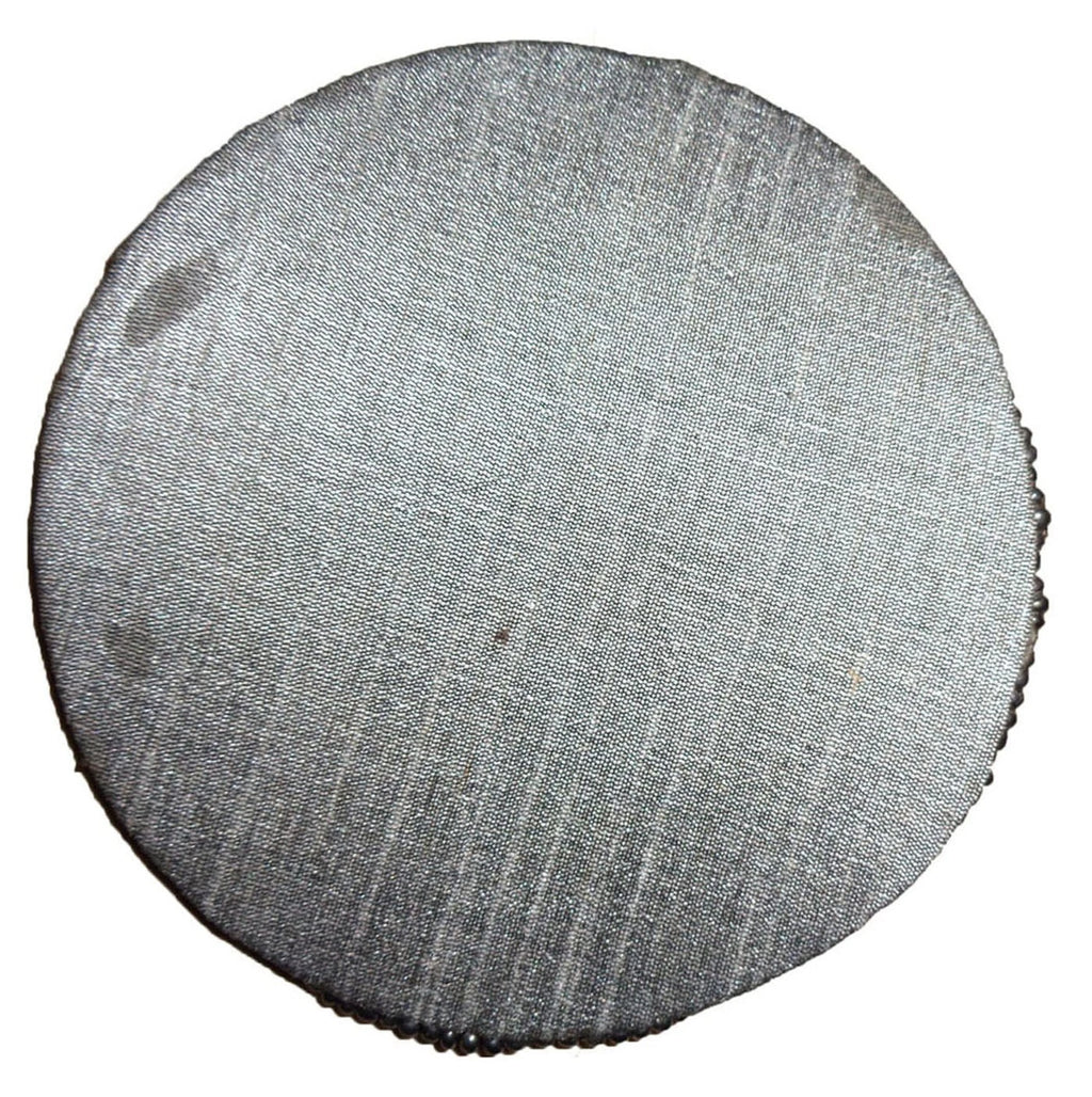 Wedding Coaster set of 6 drink coasters Handmade grey beads hand beaded gift | eBay