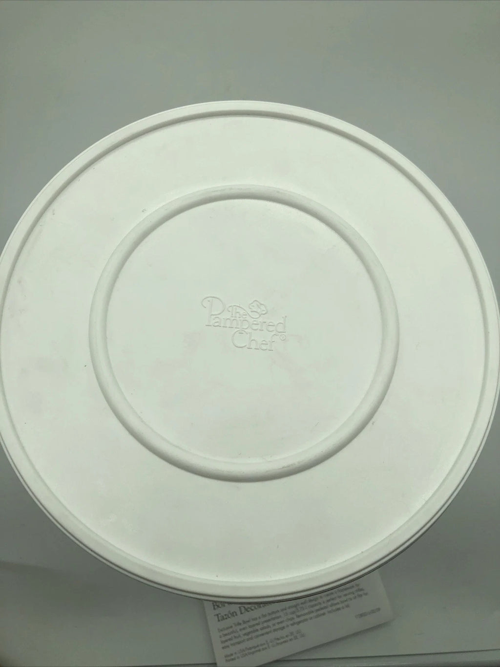 The Pampered Chef Glass Trifle Bowl #2832 Lid & Stand 15 Cup Capacity Retired | eBay