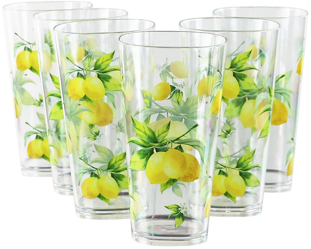 Acrylic Drinkware, Set of 6 | eBay