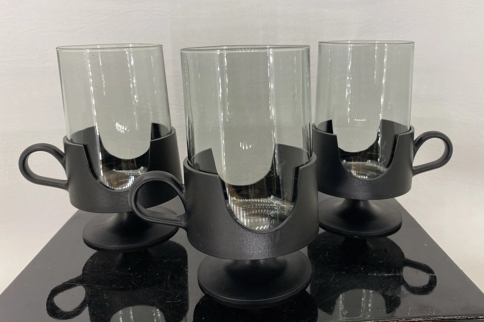 Vintage Corning Ware MCM Glas-Snap Cold-Hot Mugs Cups set of 9 (6 12oz & 3 8 Oz) | eBay