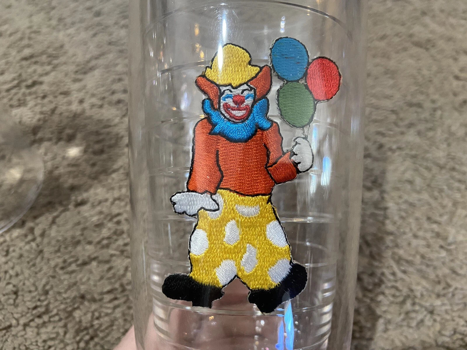 TERVIS TUMBLER 16 oz Pastel Fish Seahorse Nautical Polka Dot Clown Lot Of 3 | eBay