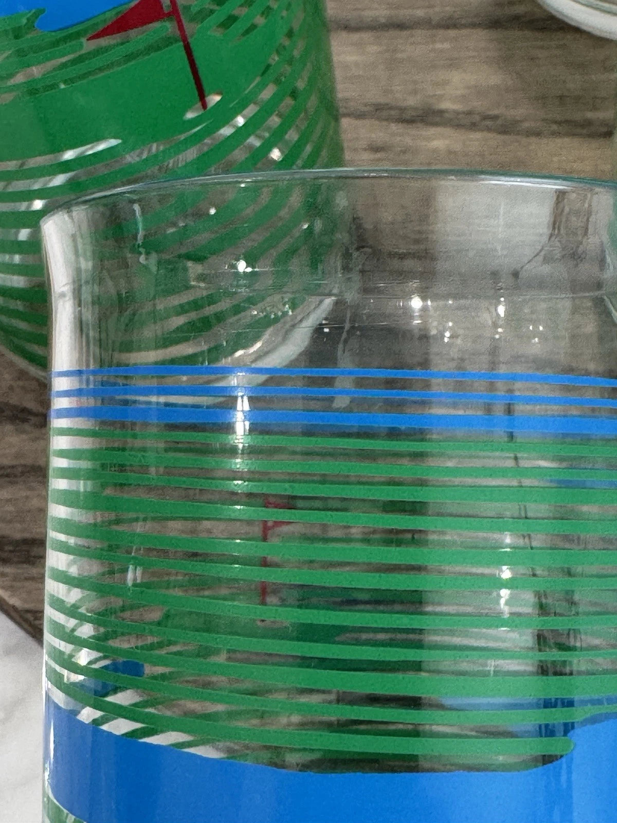 RARE 1985 Edgar Watkins MCM GOLF Acrylic Tumblers by Thermo-Serv Set / 4 | eBay