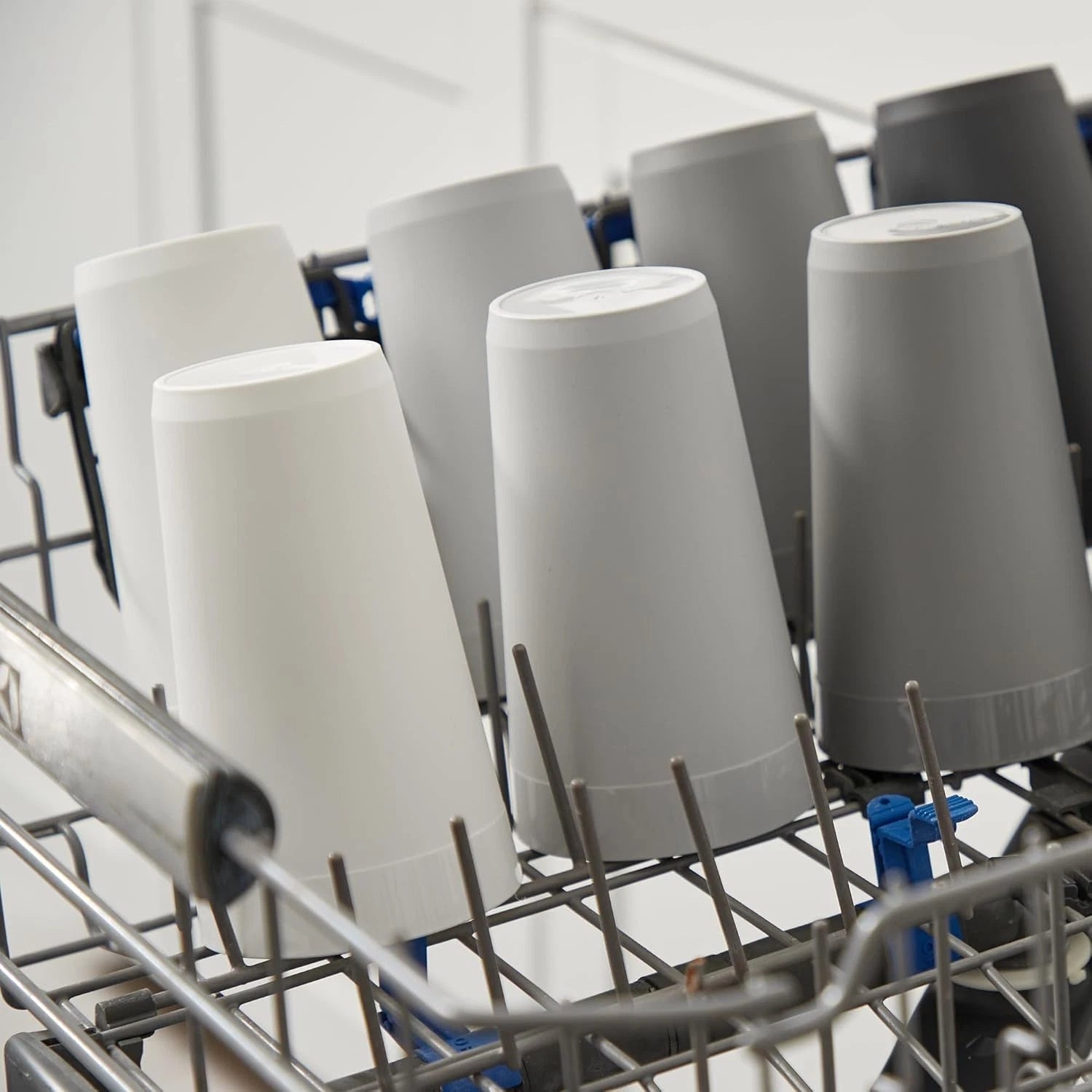 Shatterproof and Dishwasher Safe 20oz Tumblers - Set of 12 Grey Stone Cups | eBay