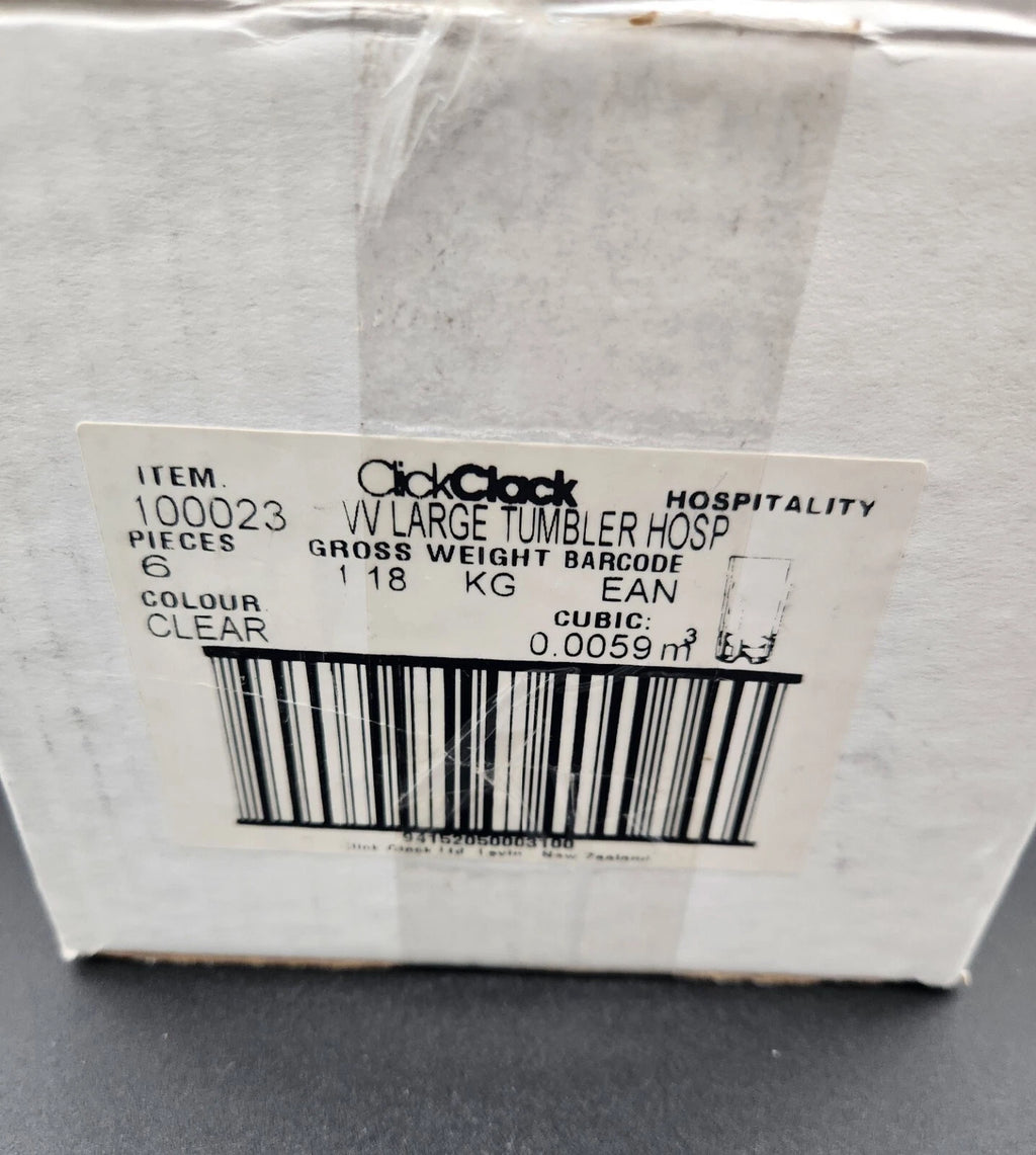 Wynn Las Vegas Click Clack Tumbler Set of 6 Clear #100023 14 oz Tumbler NEW | eBay
